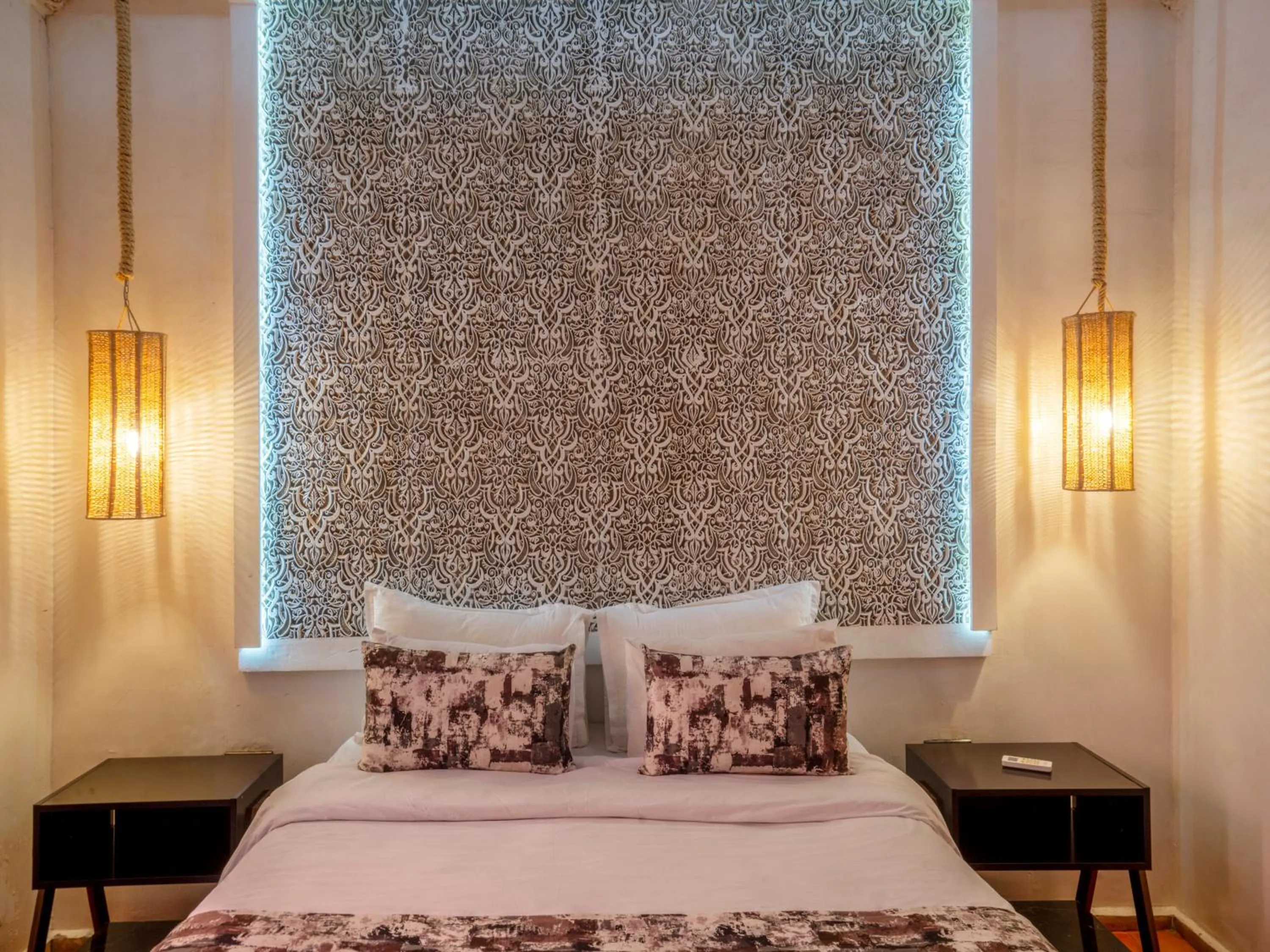 Bed in Riad Dar Nakhla