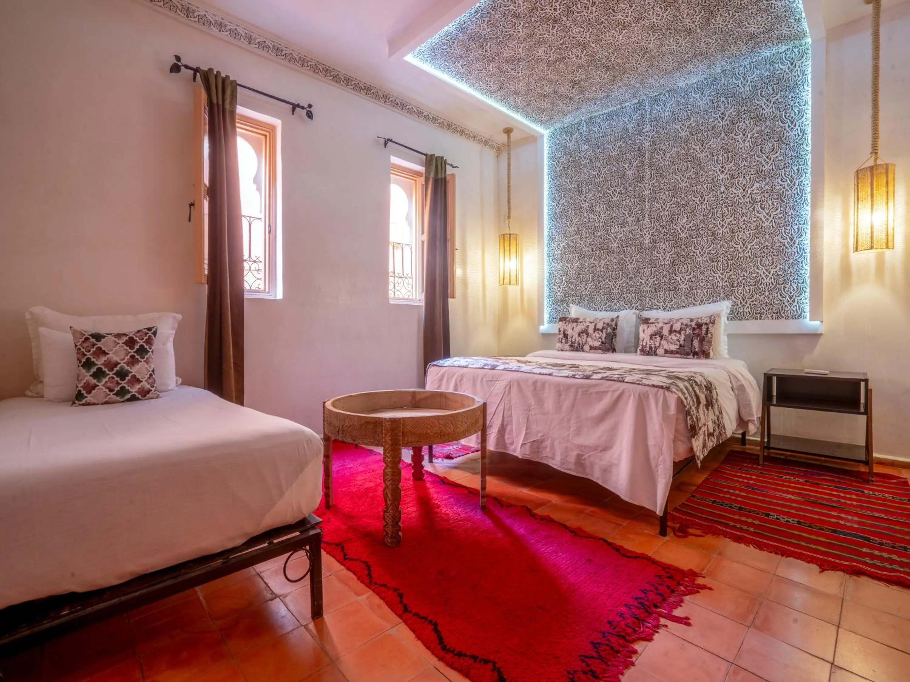 Bed in Riad Dar Nakhla