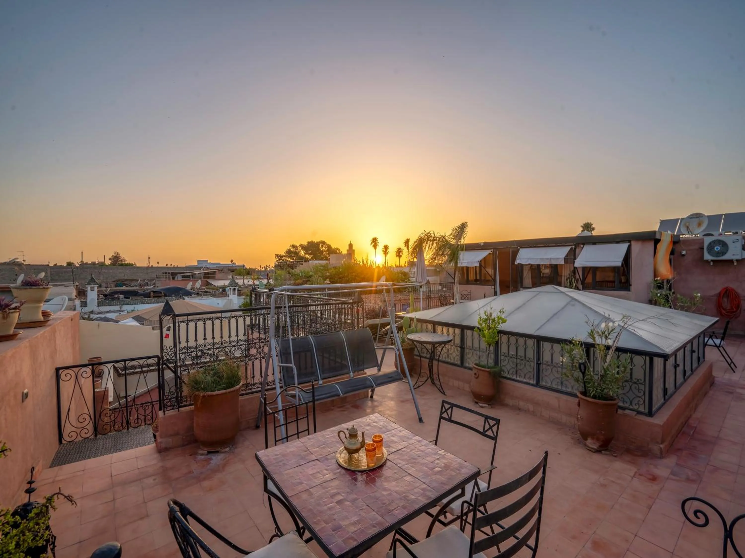 Patio in Riad Dar Nakhla