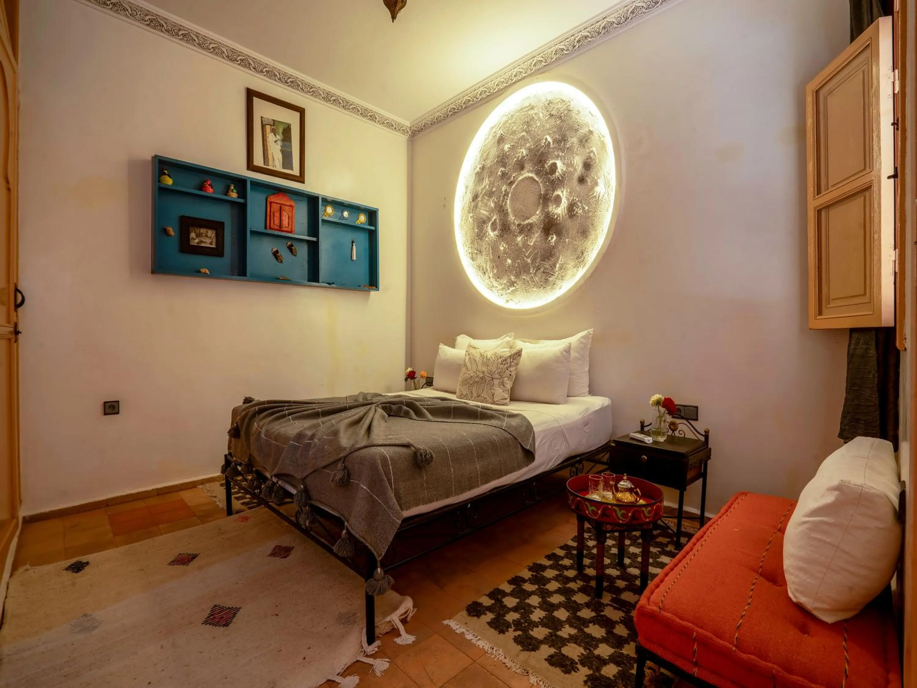 Bed in Riad Dar Nakhla