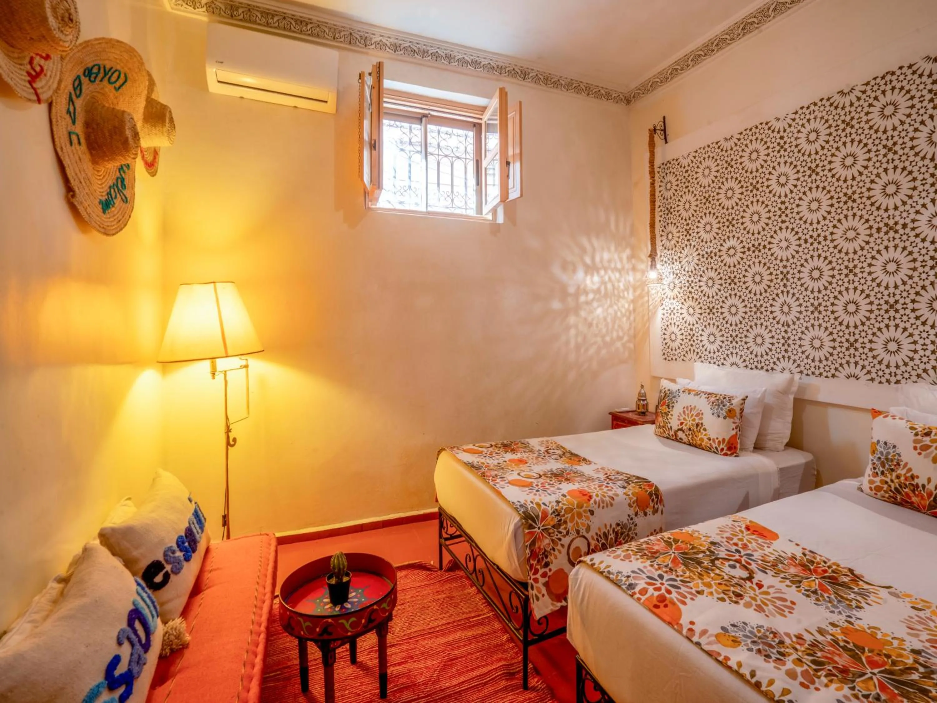 Bed in Riad Dar Nakhla