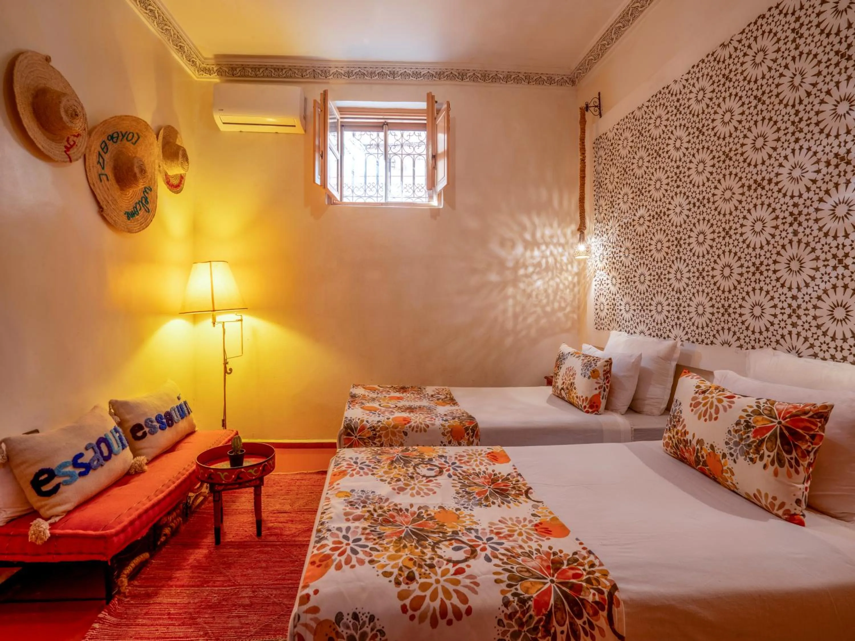 Bed in Riad Dar Nakhla