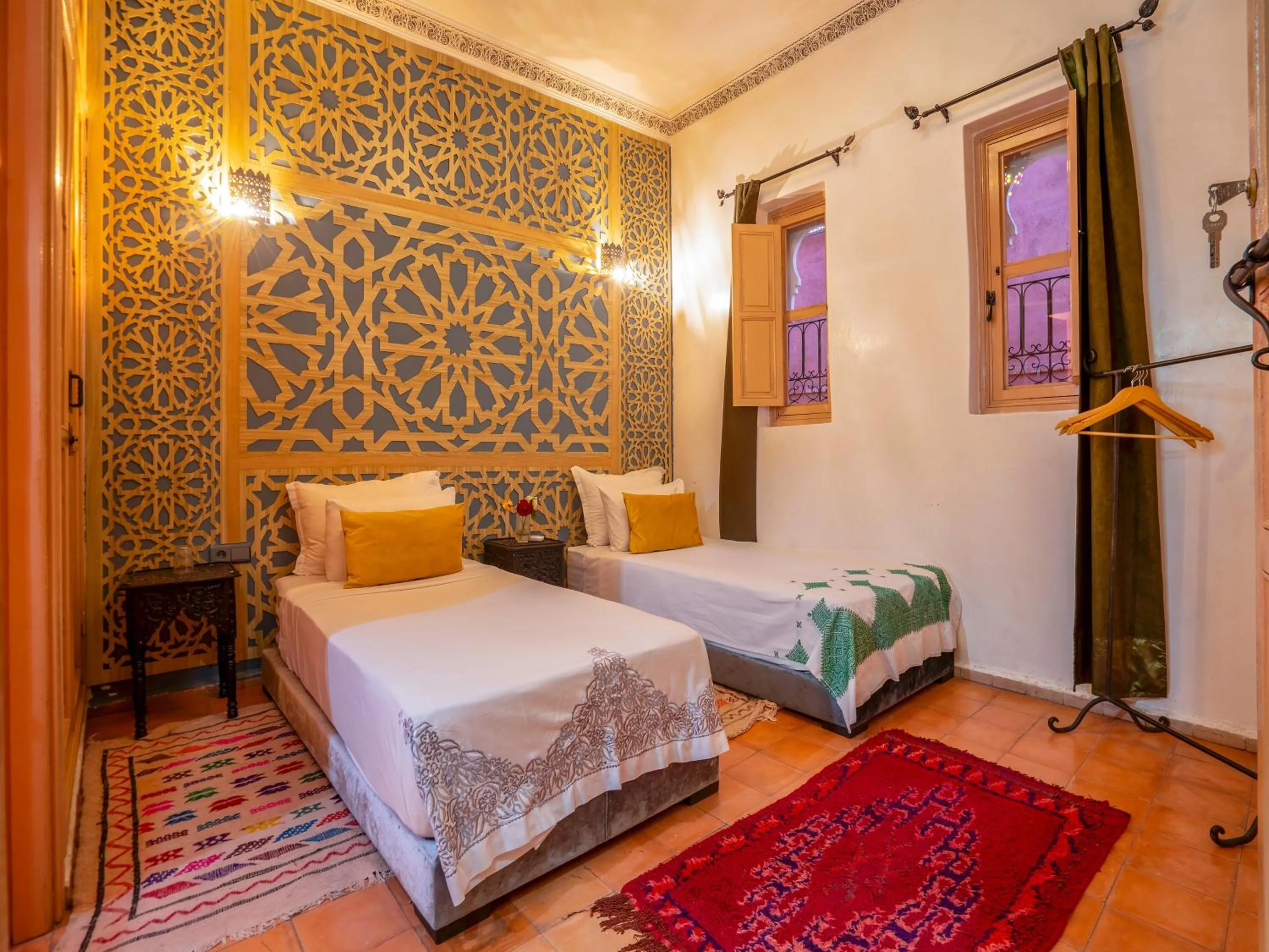 Bed in Riad Dar Nakhla