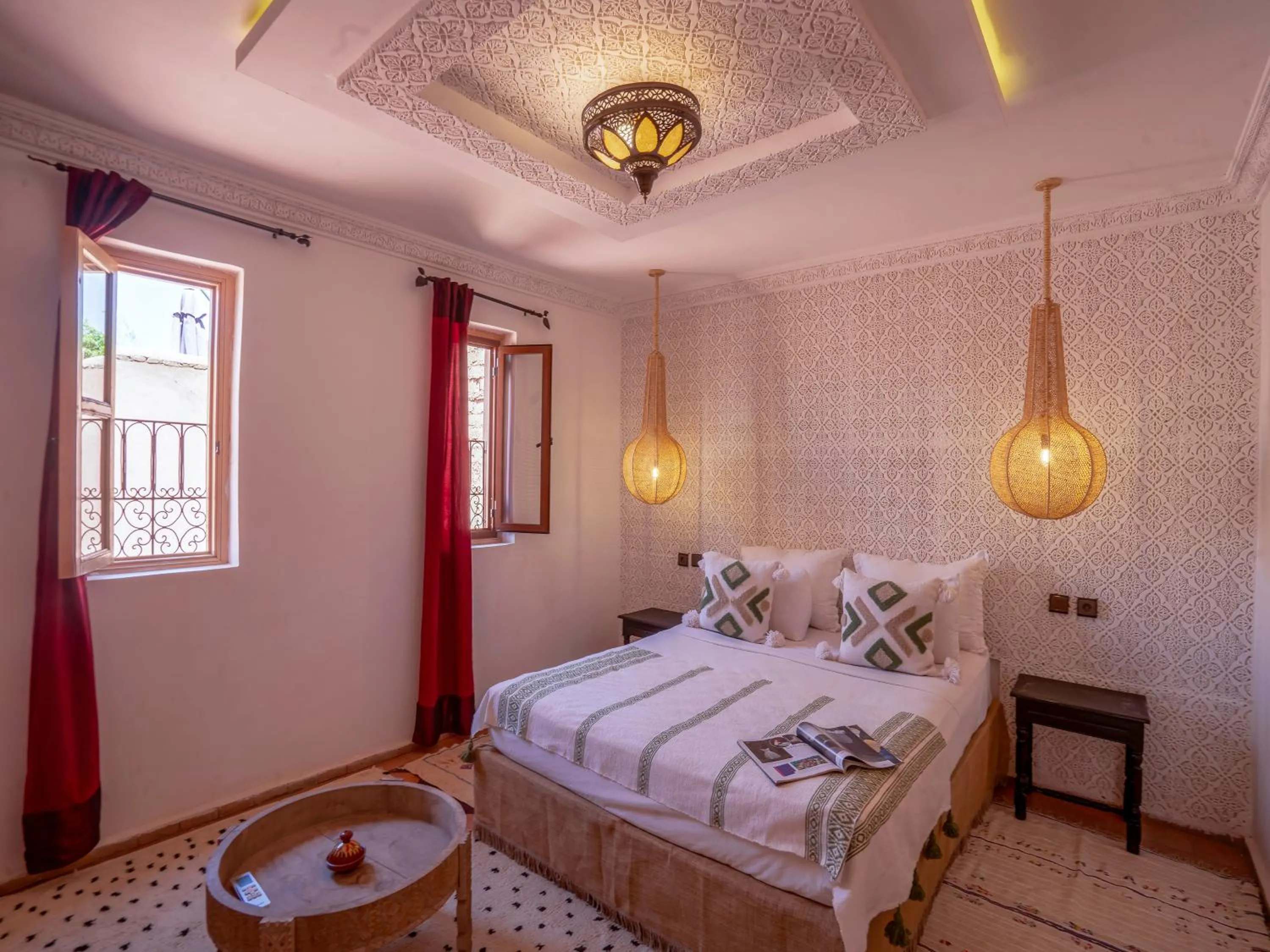 Bed in Riad Dar Nakhla