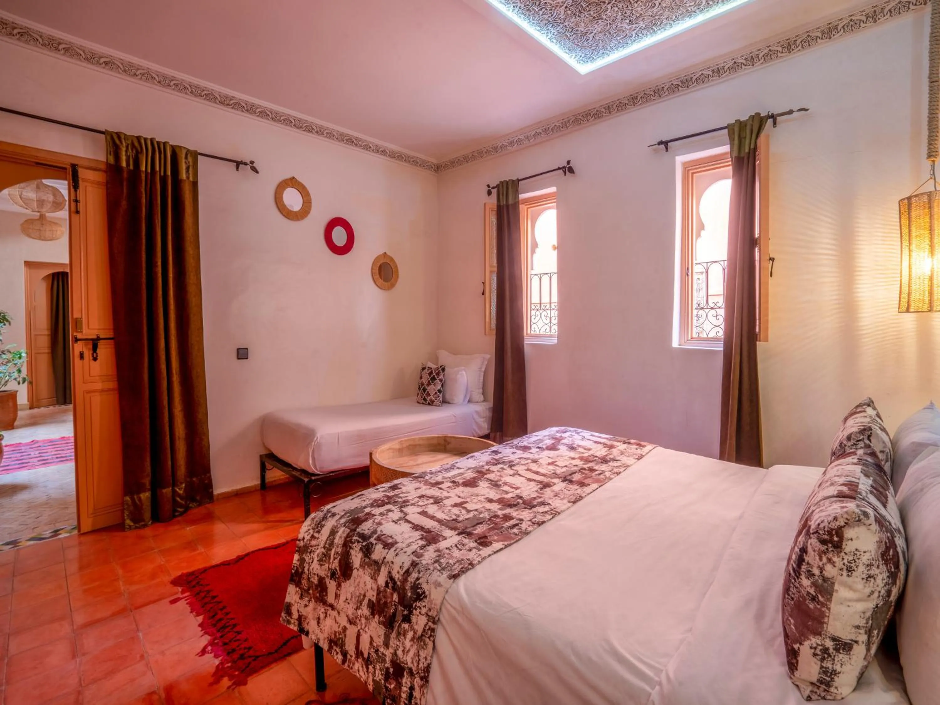 Bed in Riad Dar Nakhla
