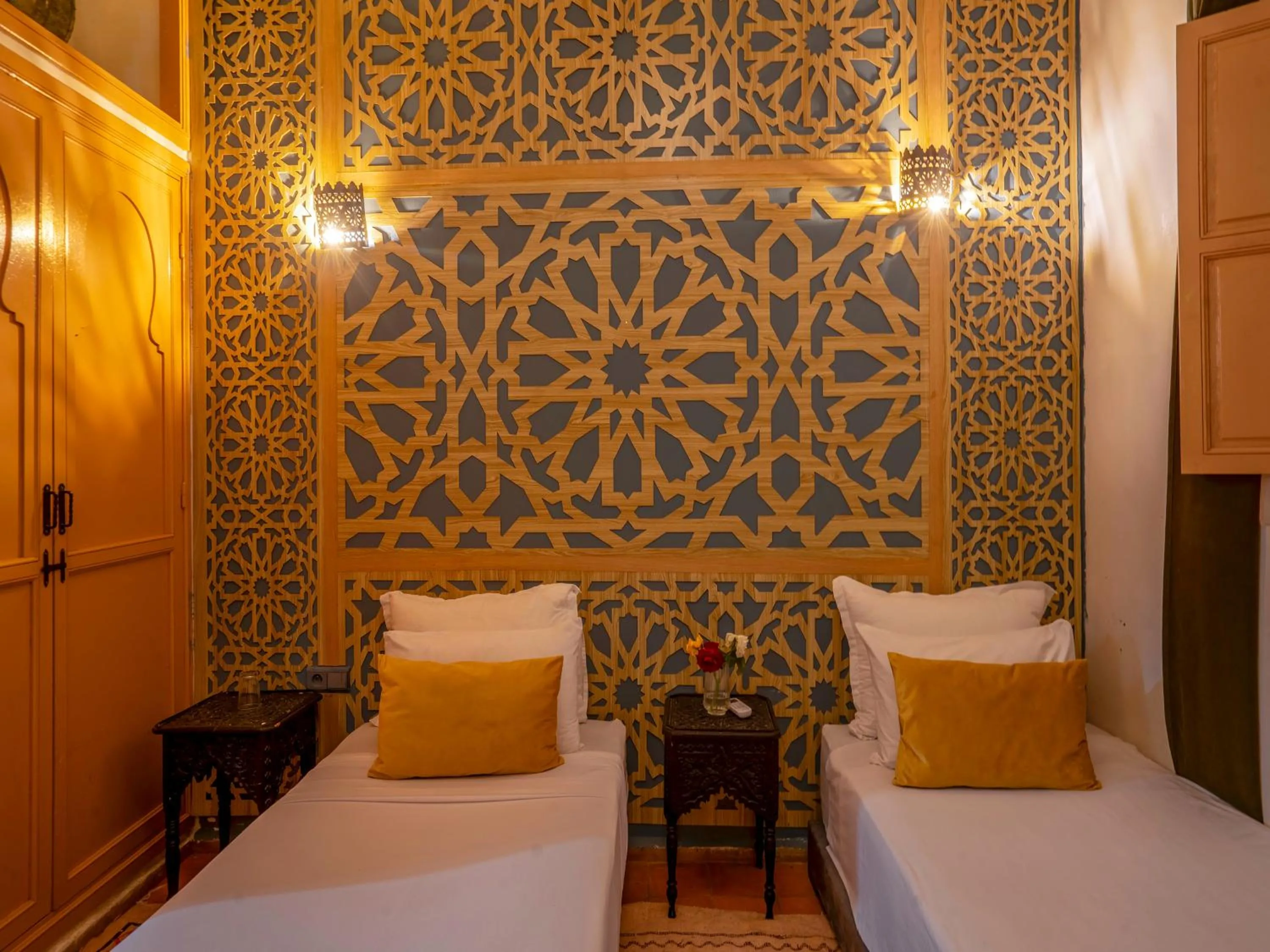 Bed in Riad Dar Nakhla