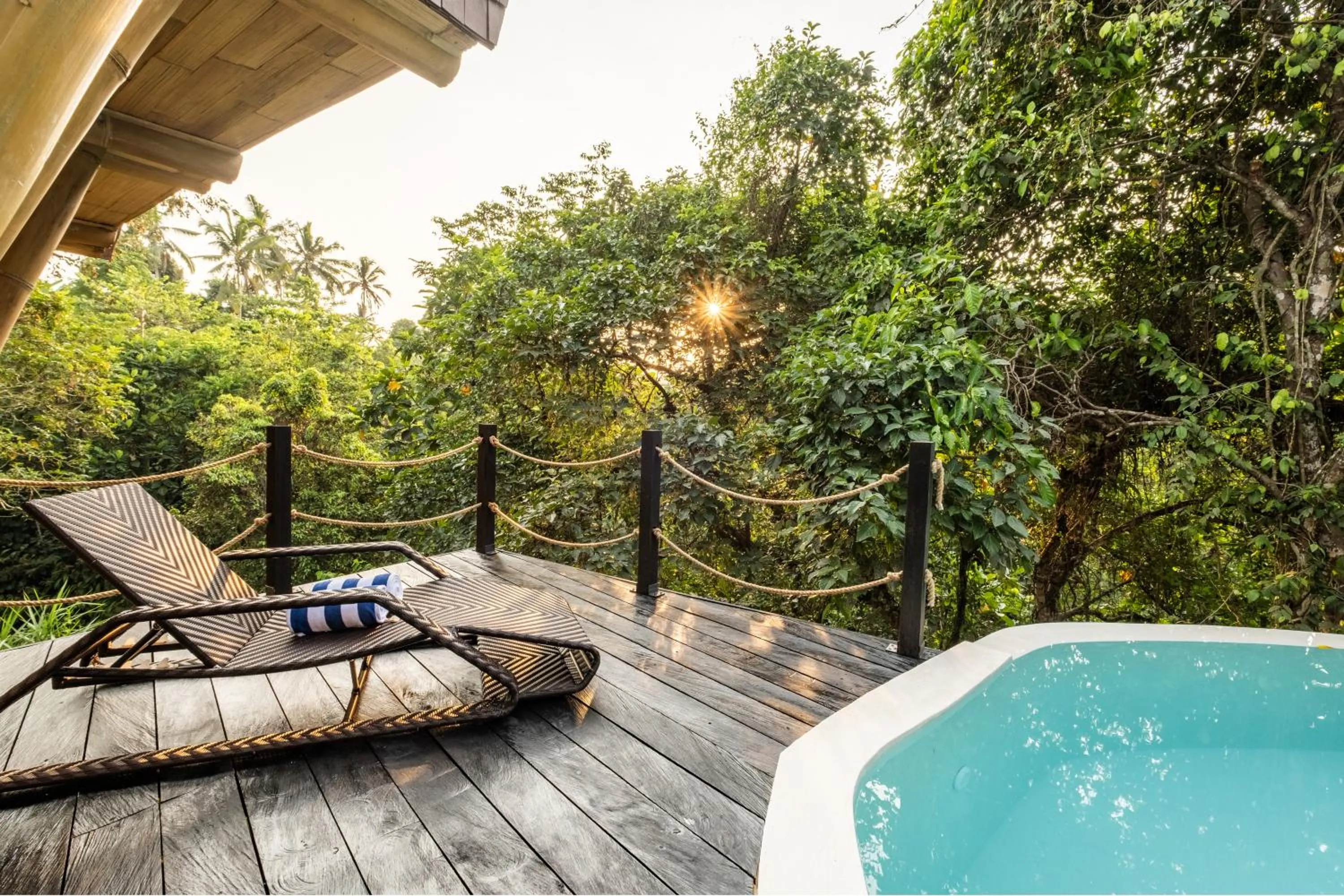 Swimming pool in Jungleight Bali