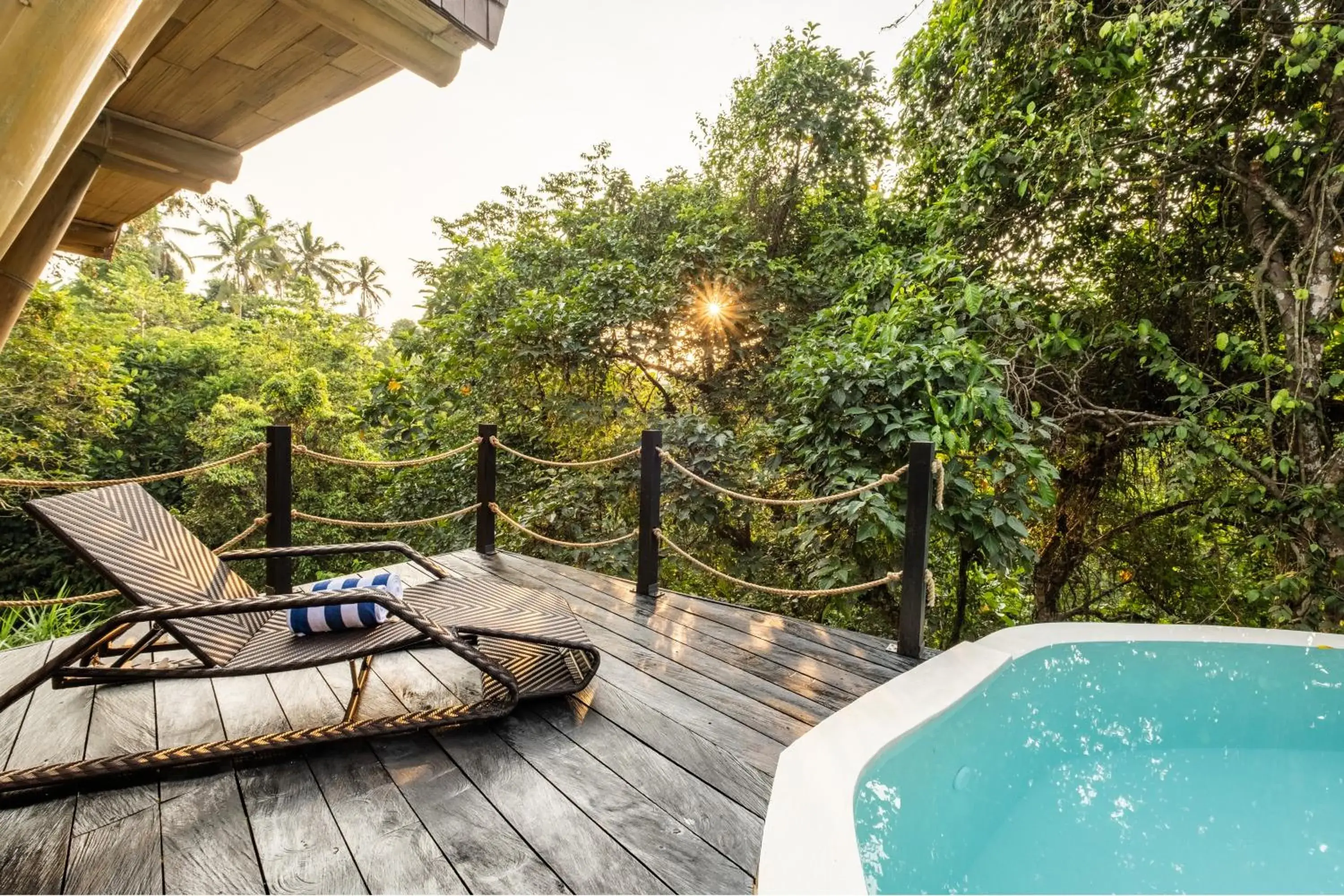 Swimming pool in Jungleight Bali Swimming pool in Jungleight Bali