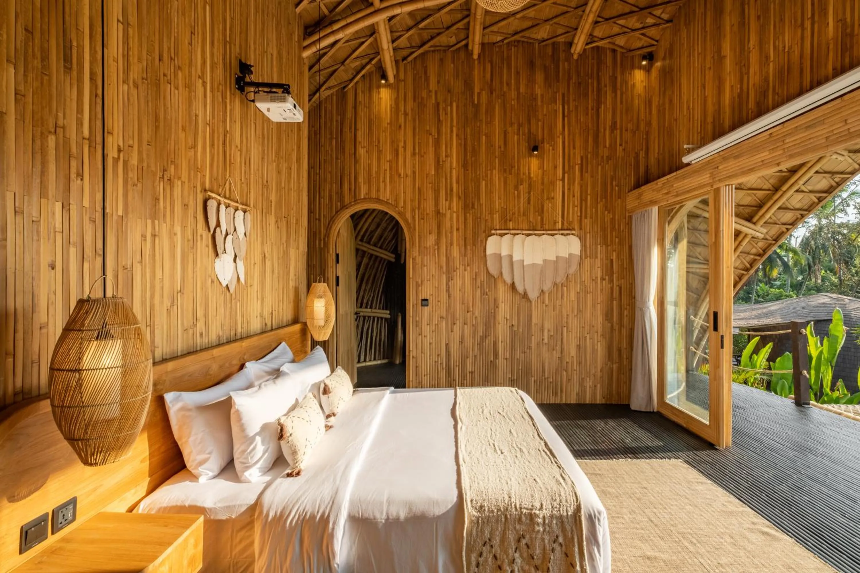 Bedroom, Bed in Jungleight Bali