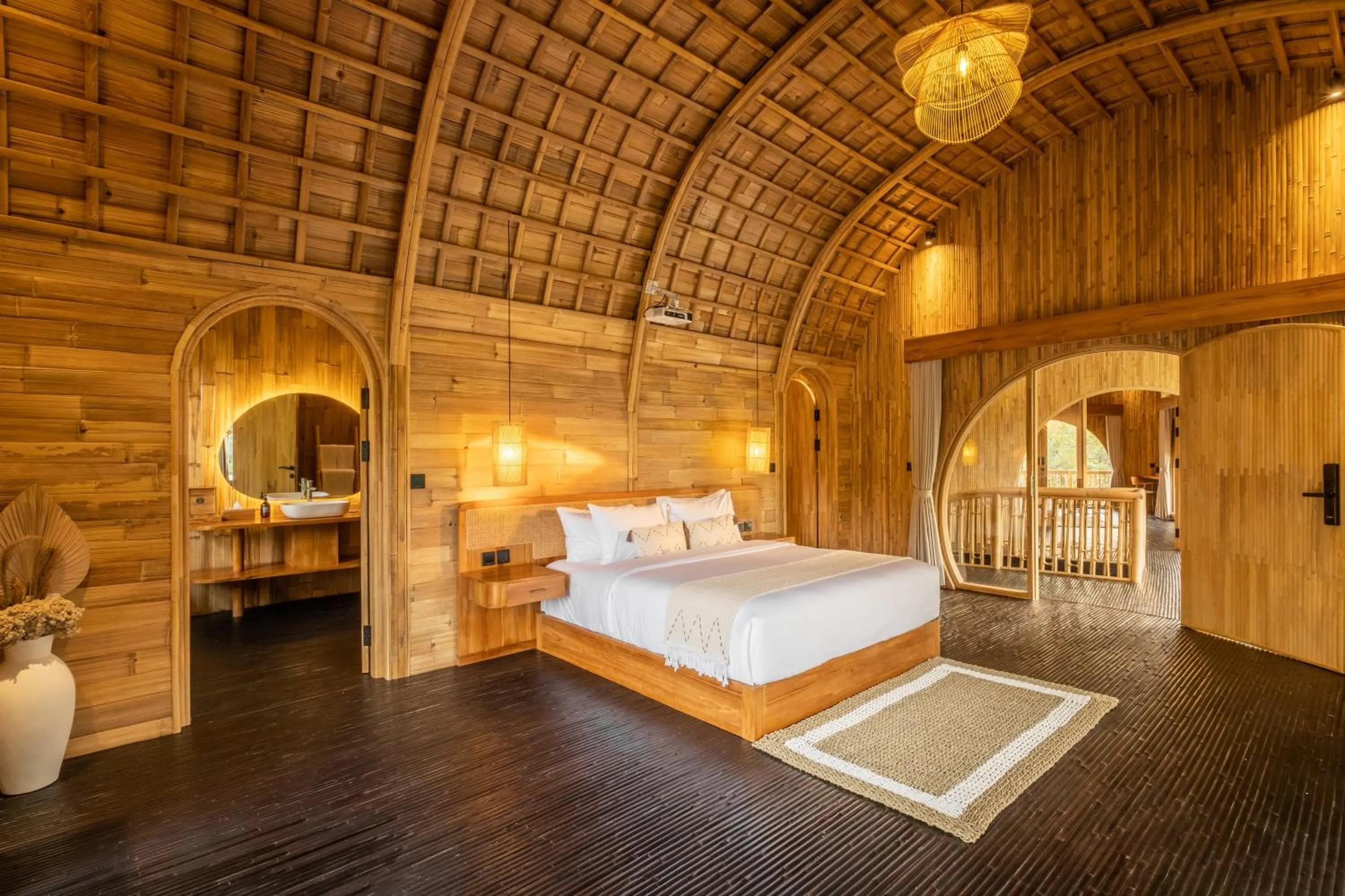 Photo of the whole room, Bed in Jungleight Bali