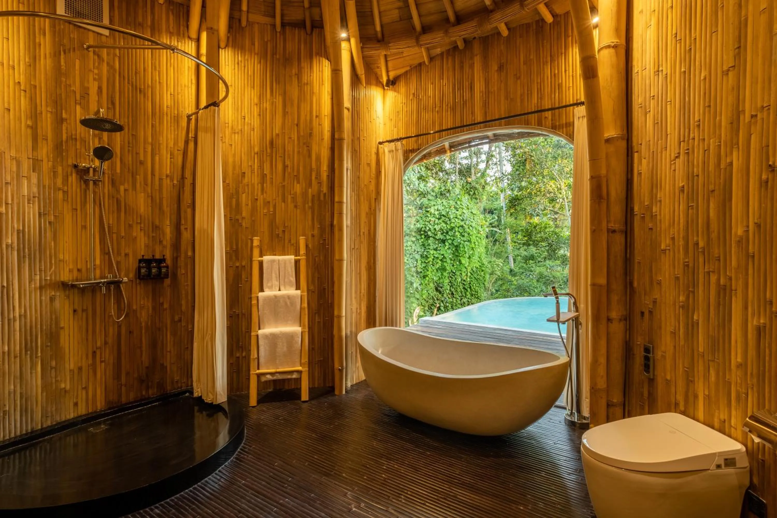 Bathroom in Jungleight Bali