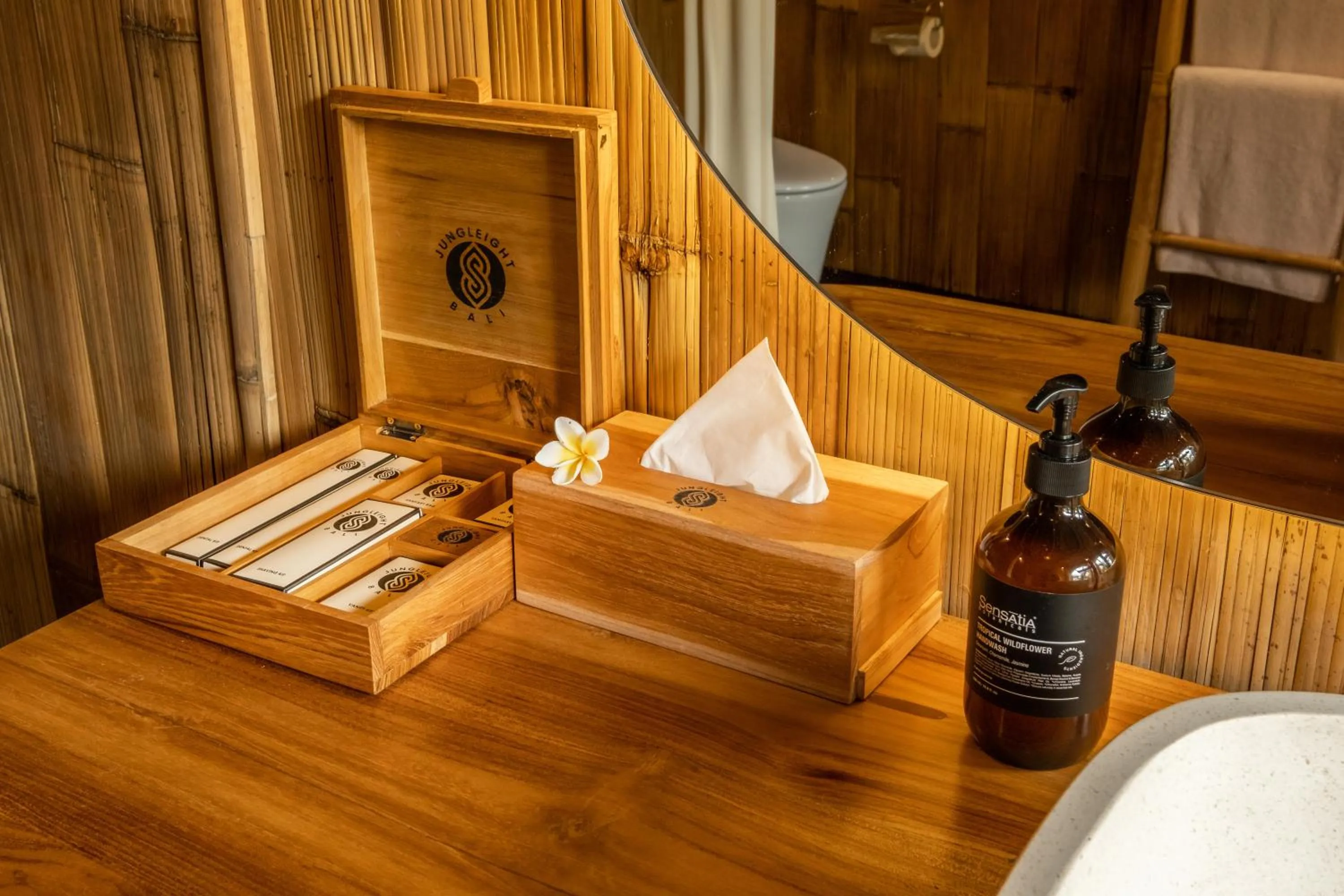 Bathroom in Jungleight Bali