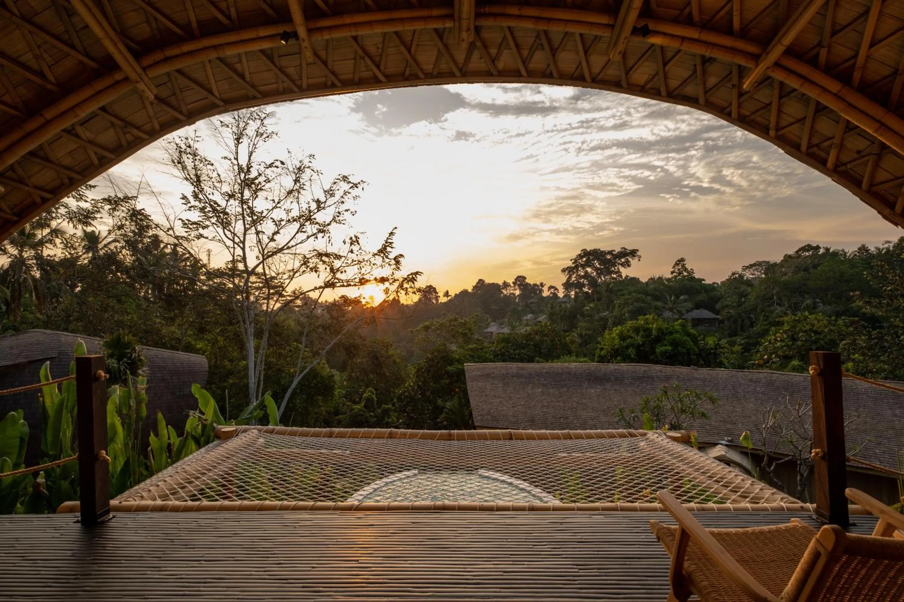 Natural landscape in Jungleight Bali