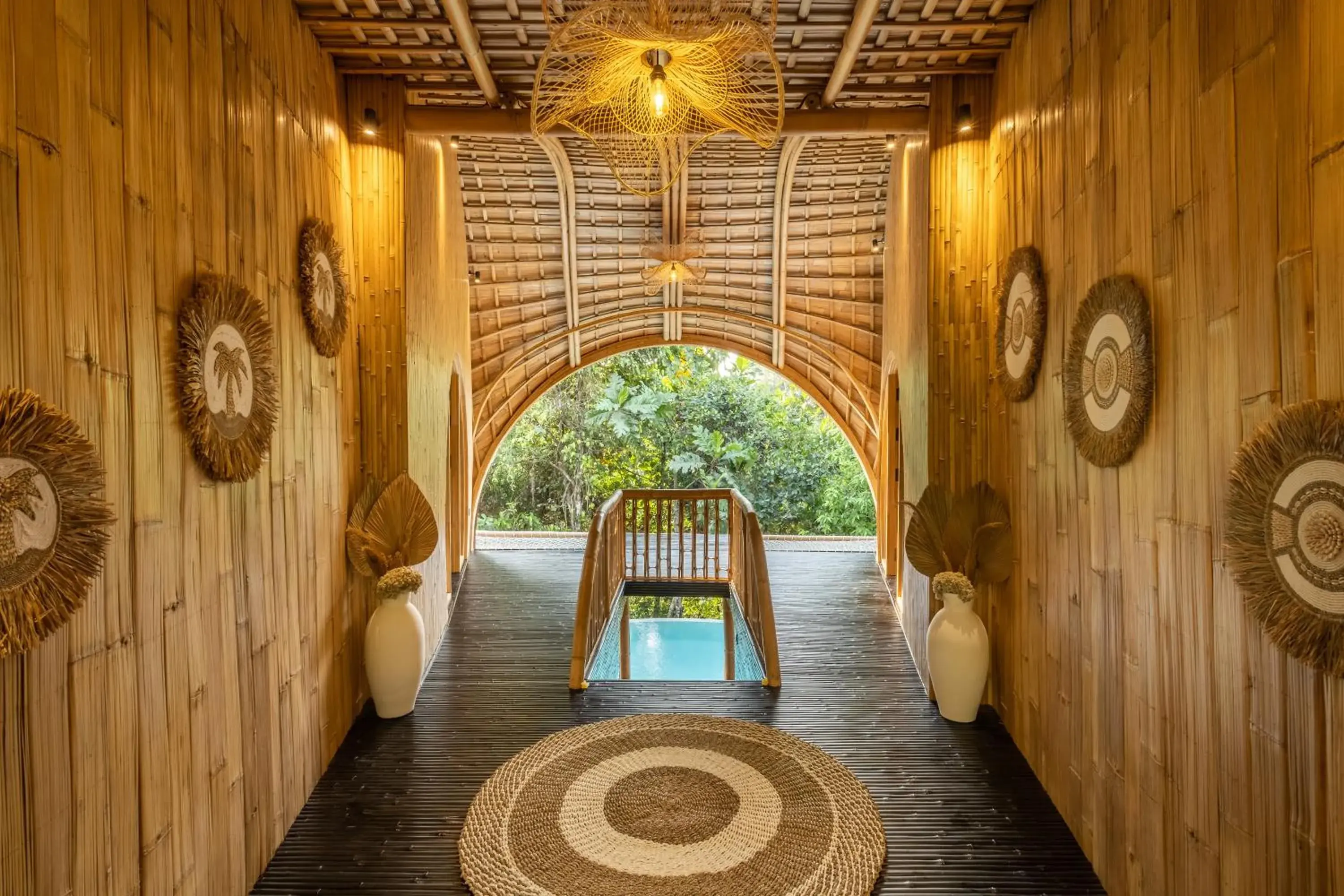 Pool view in Jungleight Bali Pool view in Jungleight Bali