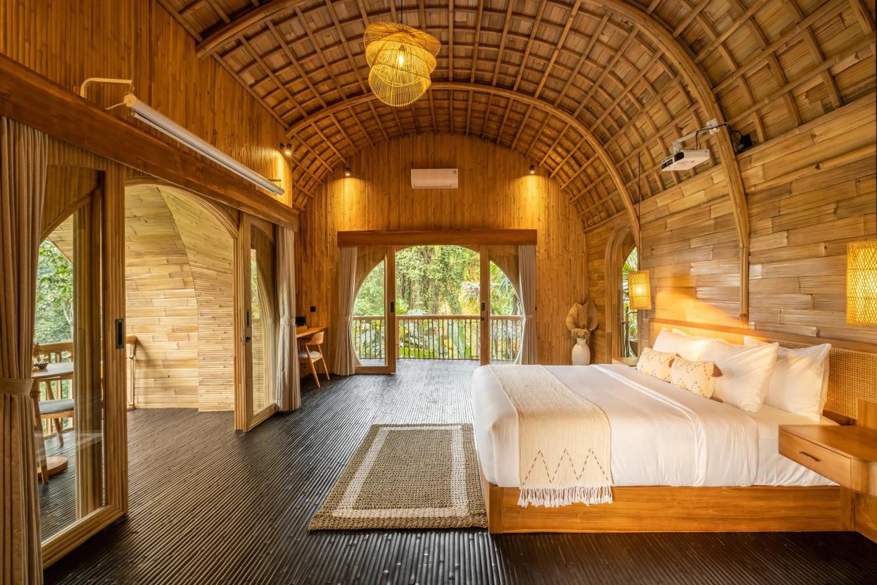Bed in Jungleight Bali