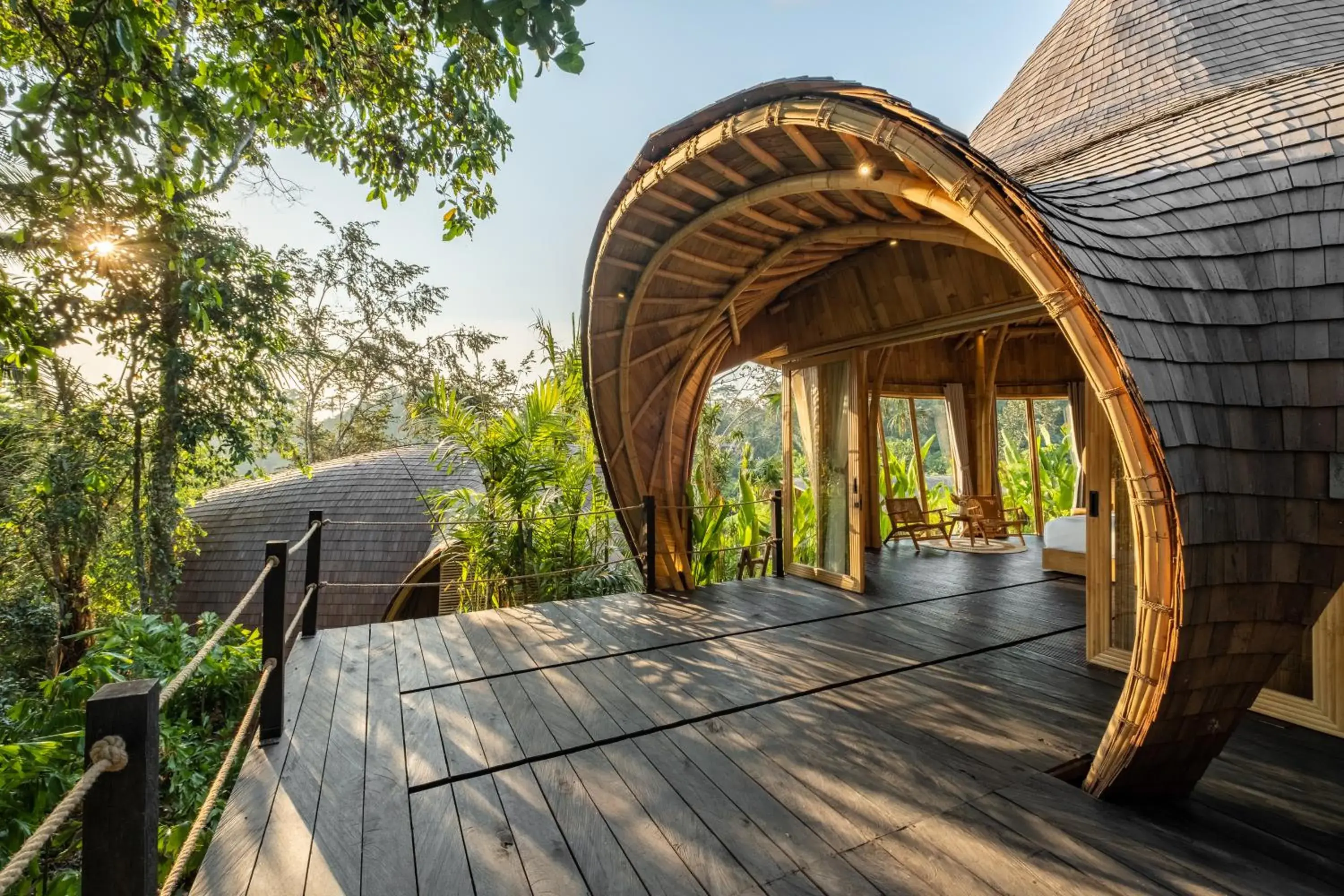 Property building in Jungleight Bali Property building in Jungleight Bali