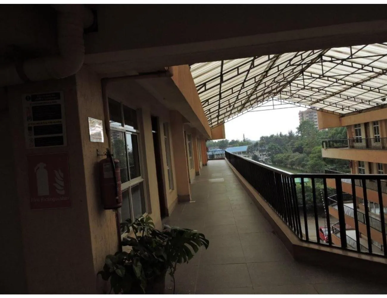 Balcony/Terrace in Sky Hotel Nairobi