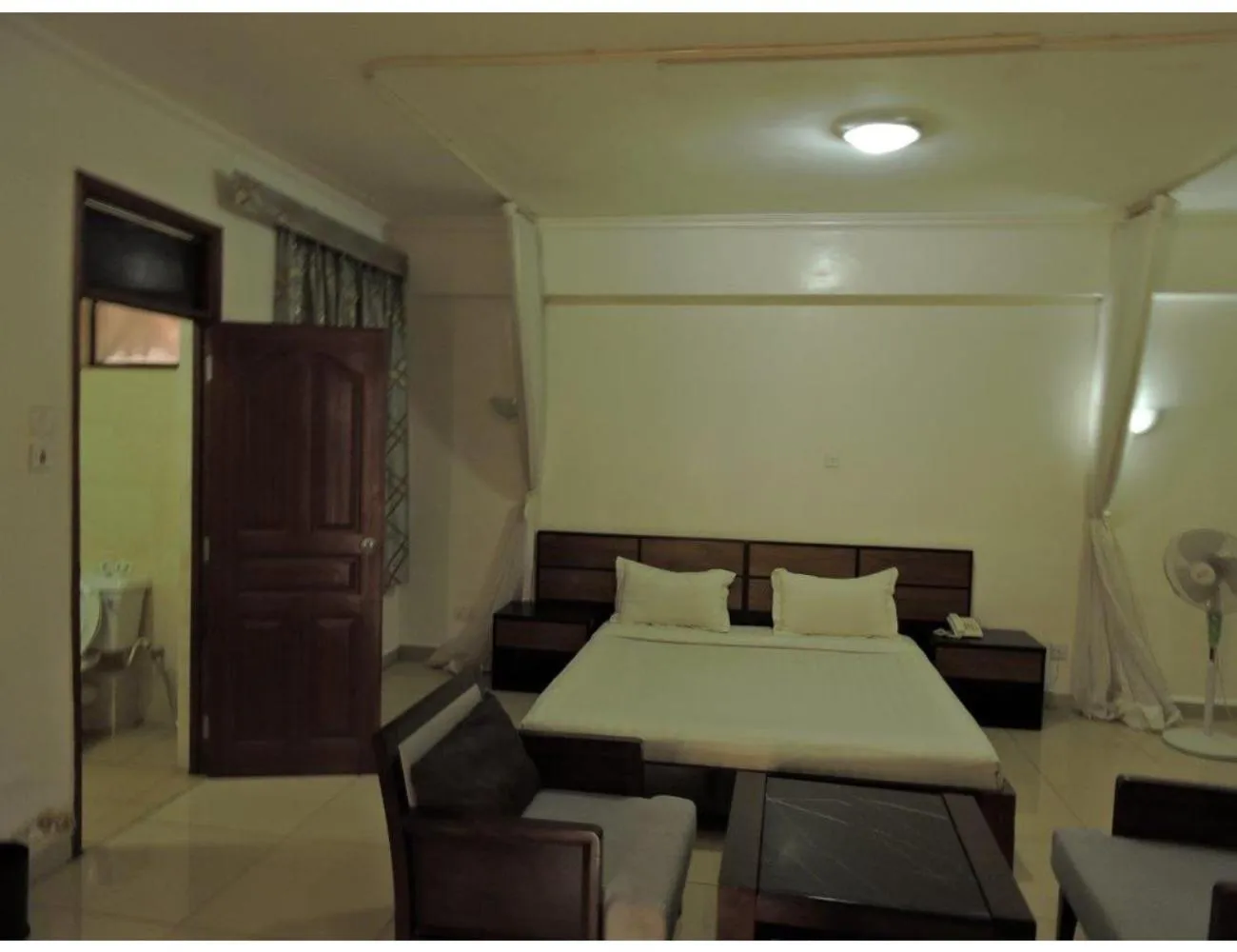 Bed in Sky Hotel Nairobi