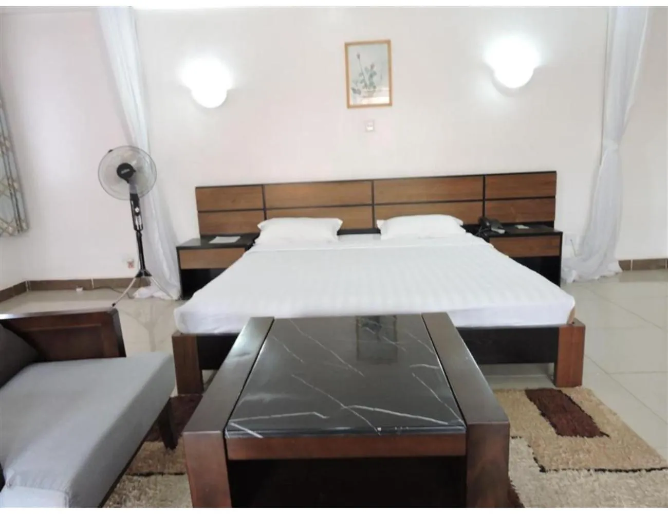 Bed in Sky Hotel Nairobi