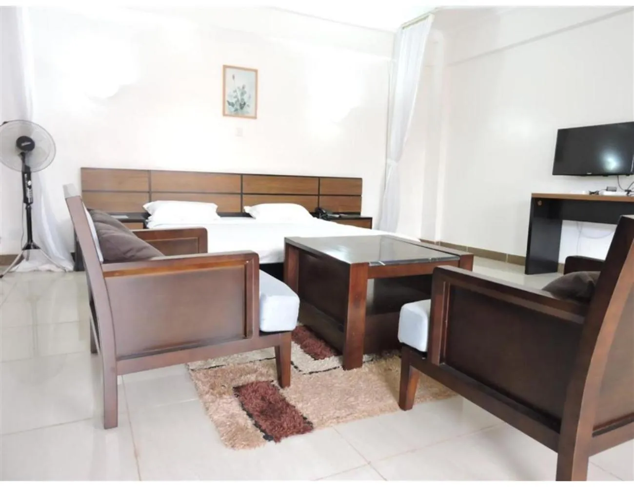 Bed in Sky Hotel Nairobi