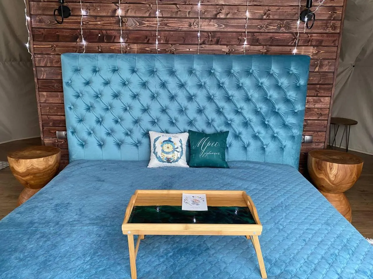 Bed in Karpatski Dzherela