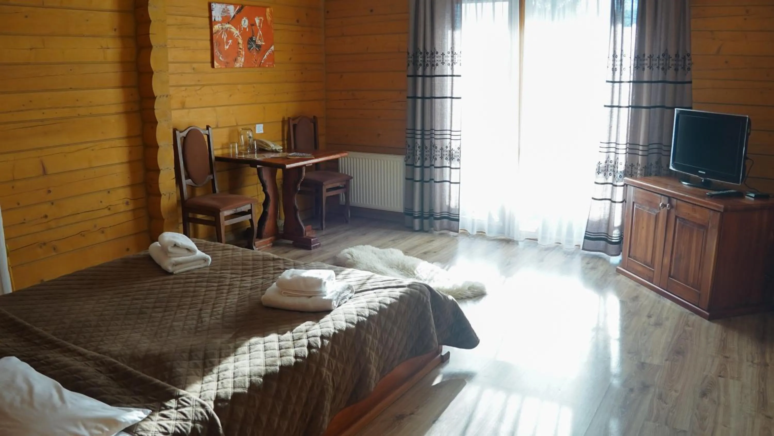 Bed in Karpatski Dzherela