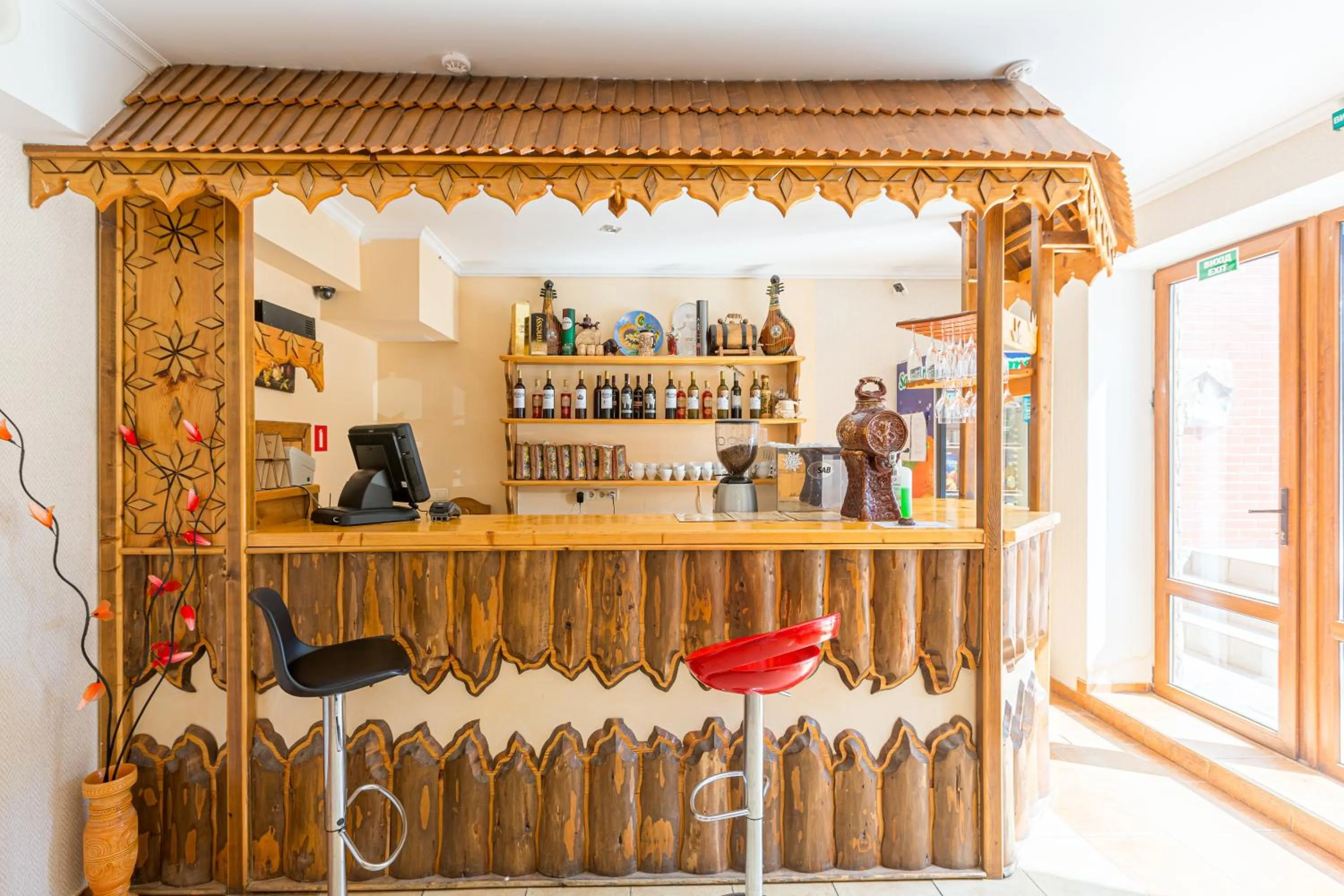 Lounge or bar in Karpatski Dzherela