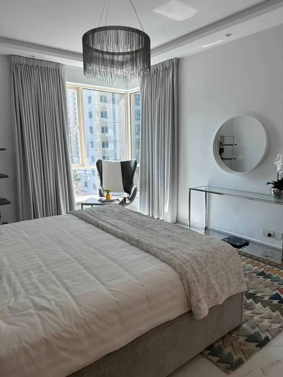Bed in Al Mesk Tower - Dubai Marina by Golden Casa