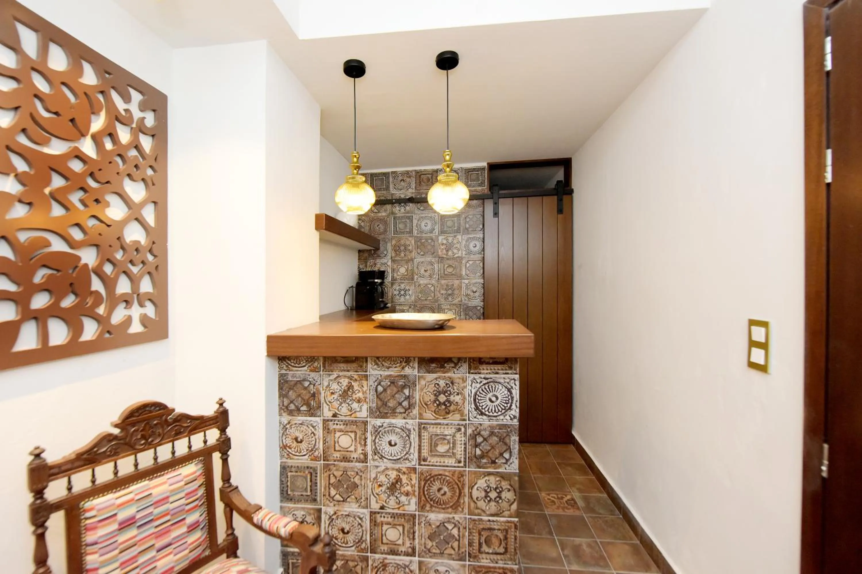 Lobby or reception in Elaia-Fos