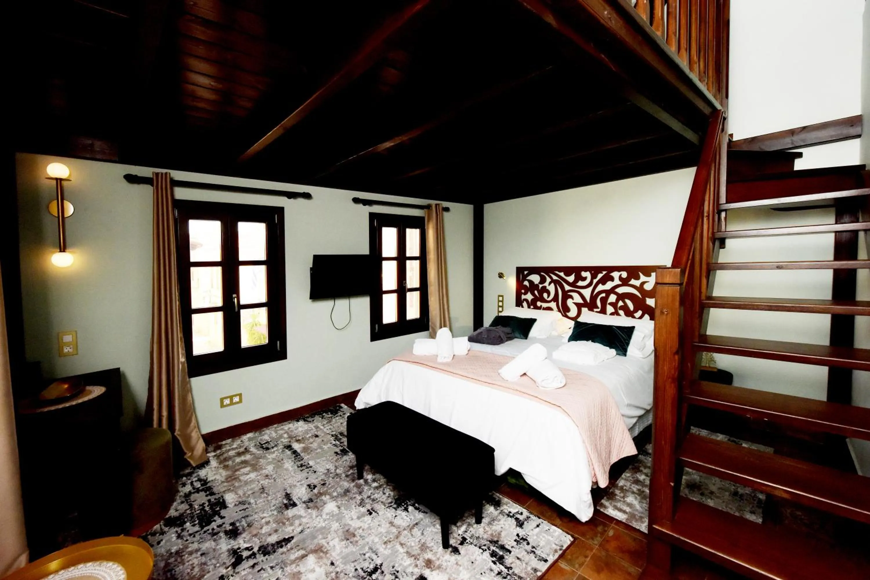 Bedroom, Bed in Elaia-Fos