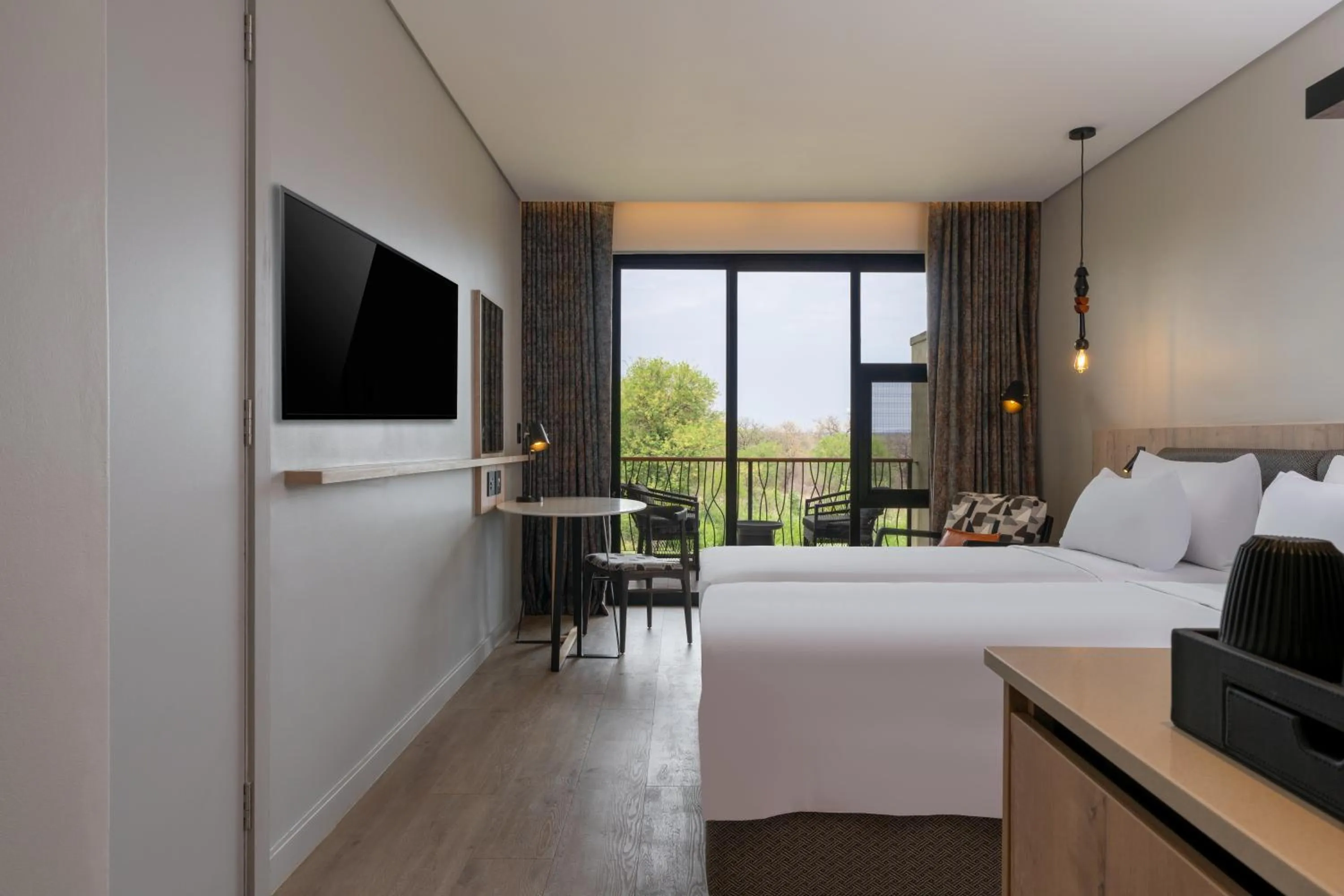 Bed in Radisson Safari Hotel Hoedspruit