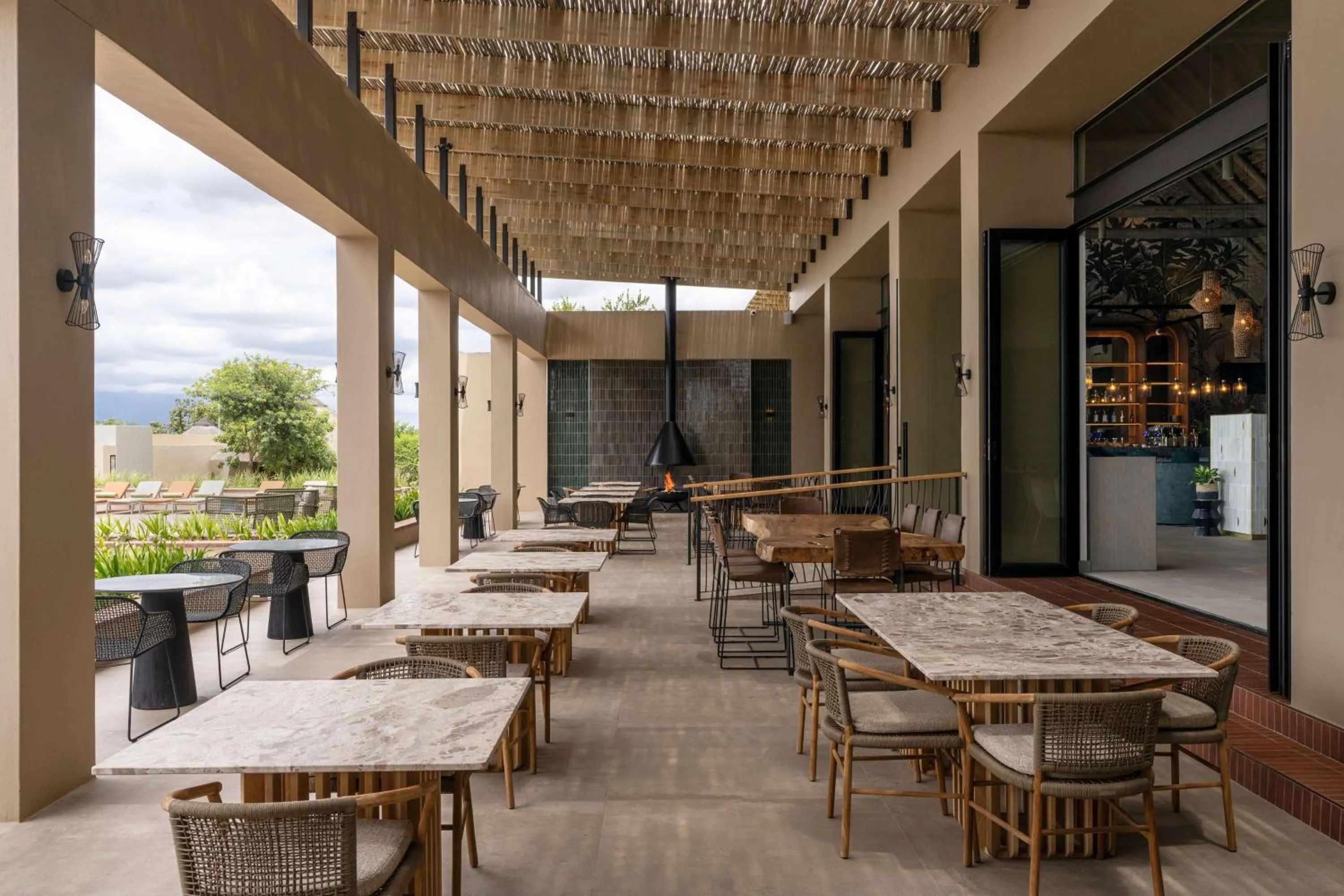 Restaurant/places to eat in Radisson Safari Hotel Hoedspruit