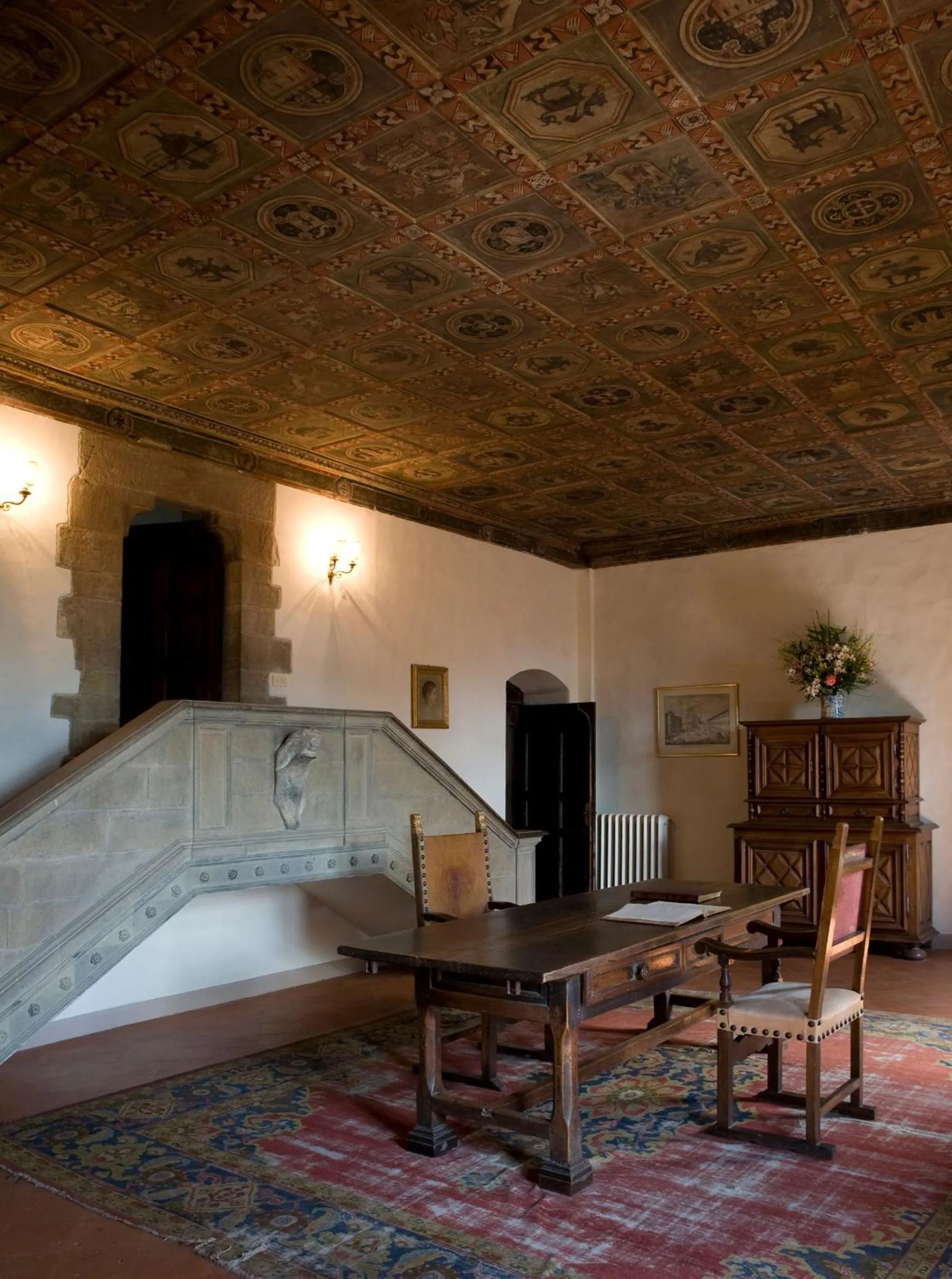 Decorative detail in Hotel Torre di Bellosguardo