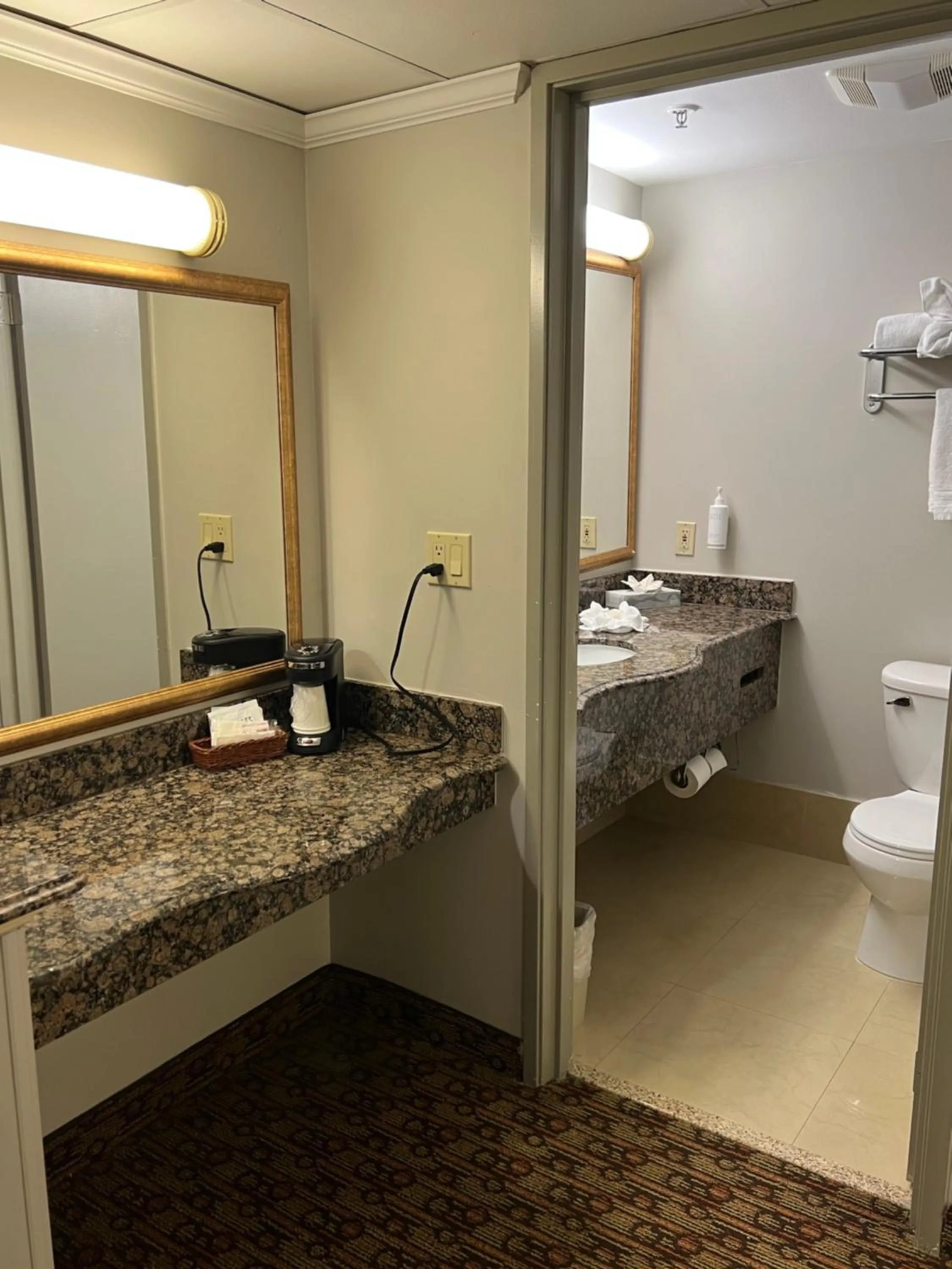 Toilet in Hotel Xola