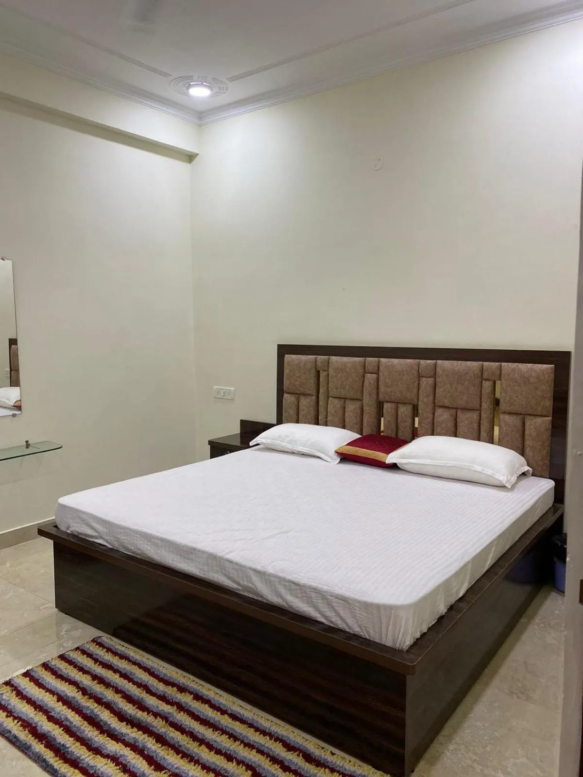 Bedroom, Bed in Shri Ram Paying Guest House Premium Rooms
