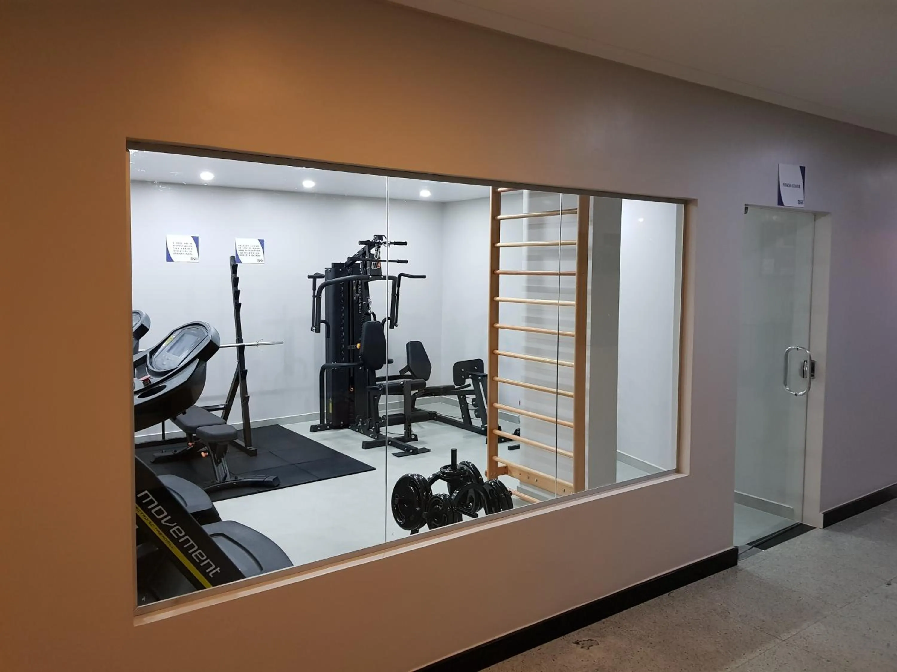 Fitness centre/facilities in Belém Soft Hotel