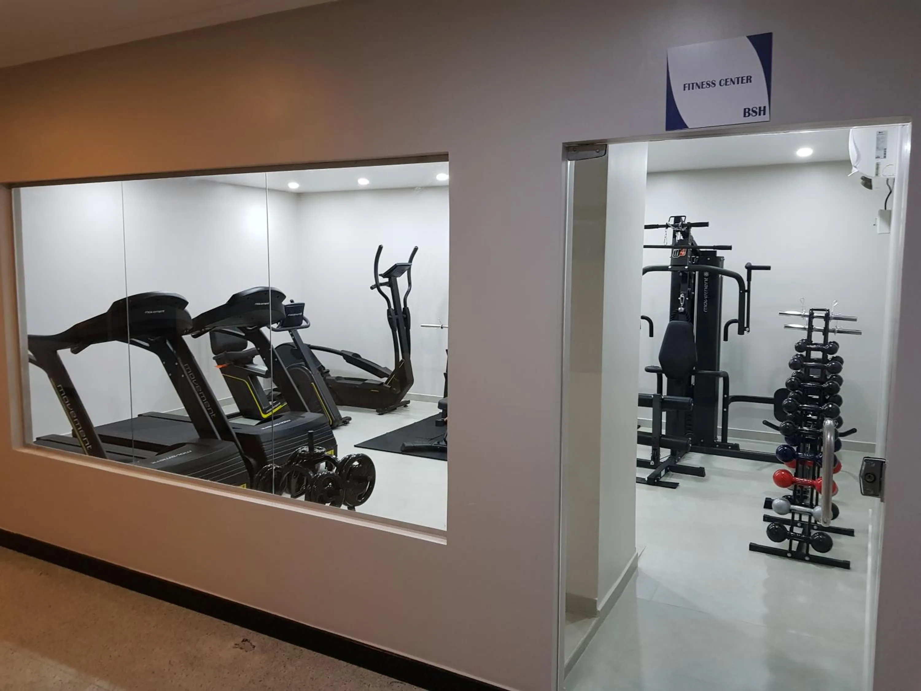 Fitness centre/facilities in Belém Soft Hotel