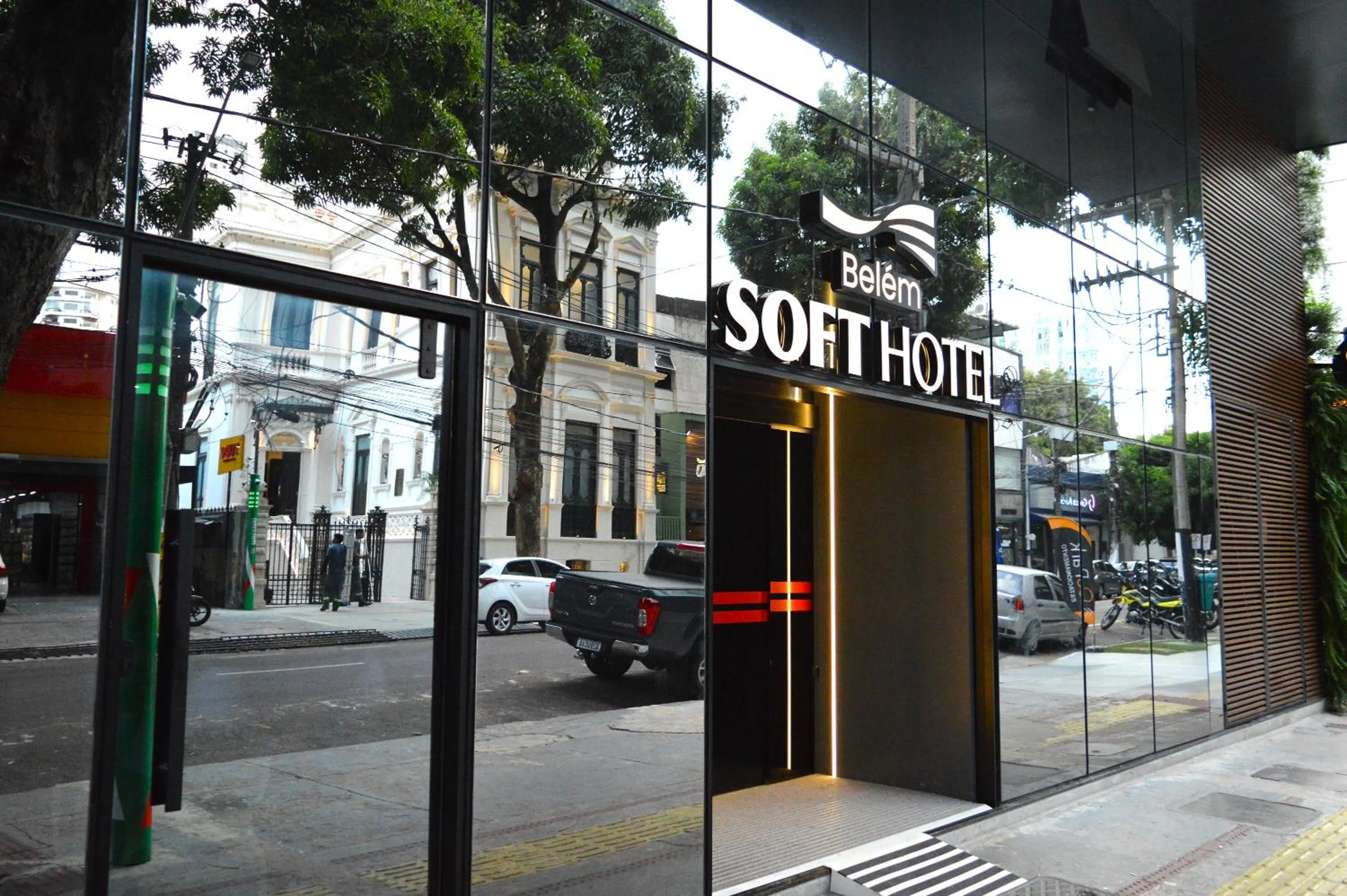 Facade/entrance in Belém Soft Hotel