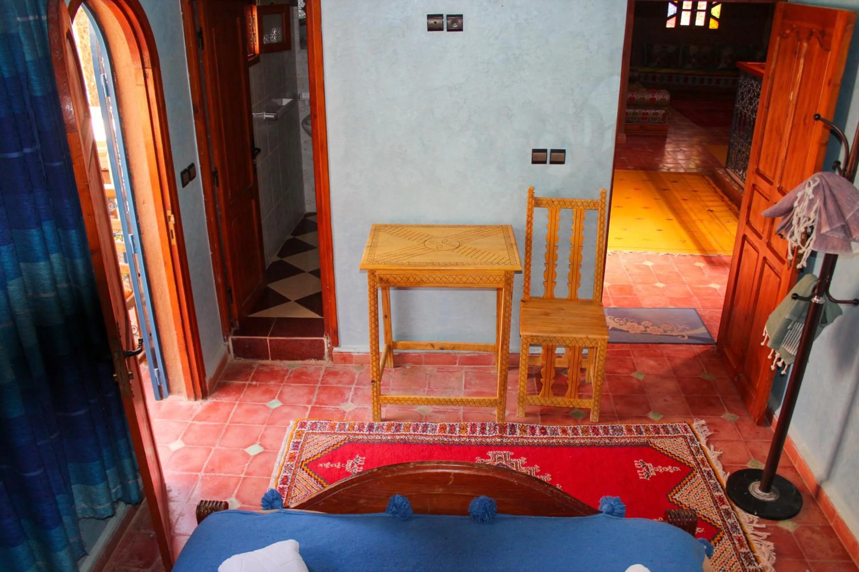 Bedroom, Bed in Riad Soleil du Monde