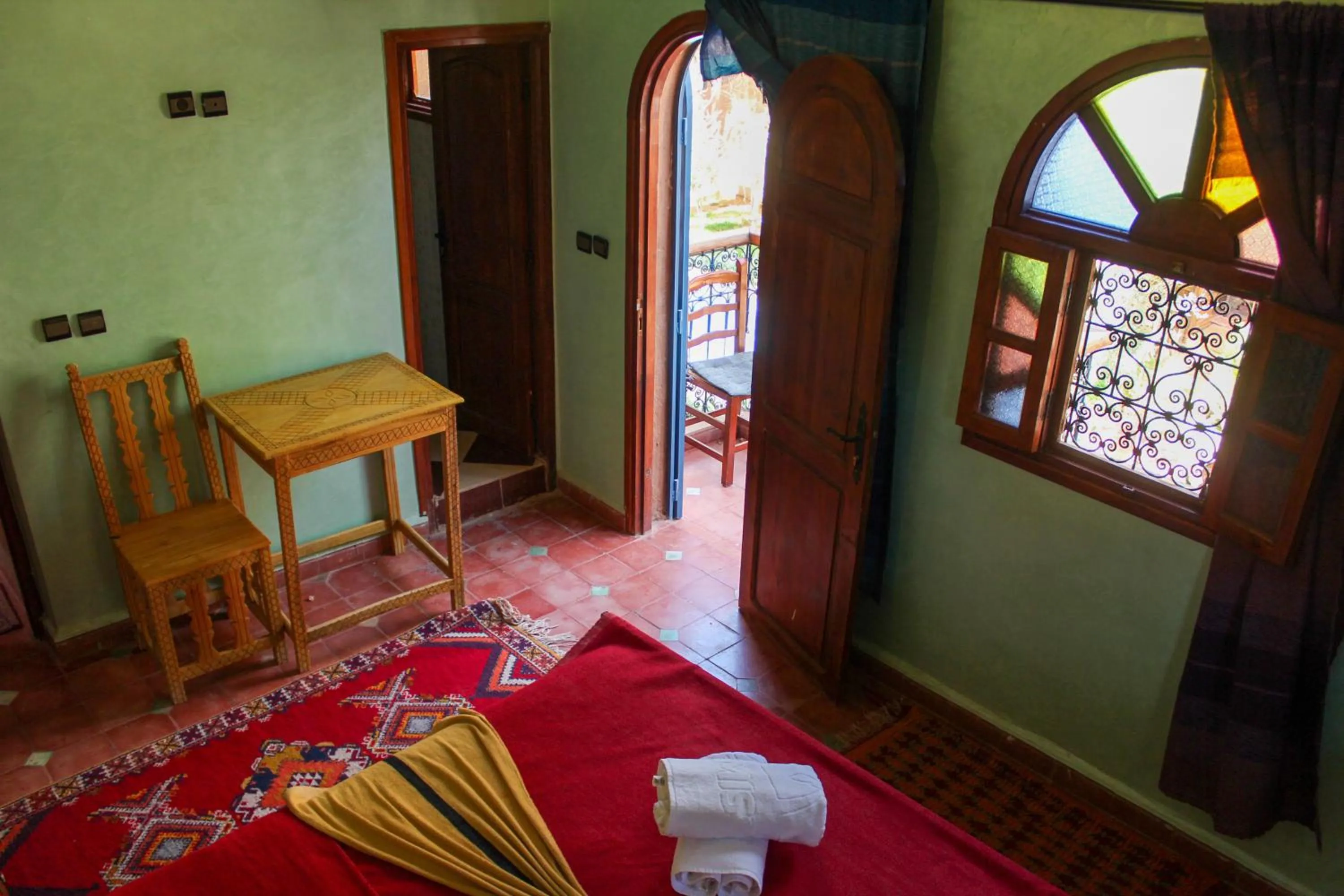 Bedroom in Riad Soleil du Monde