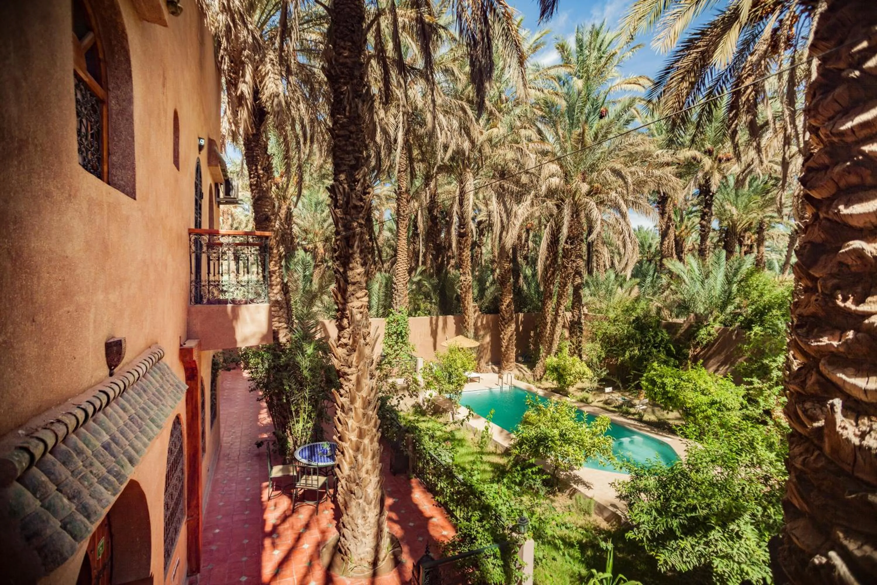 Balcony/Terrace in Riad Soleil du Monde