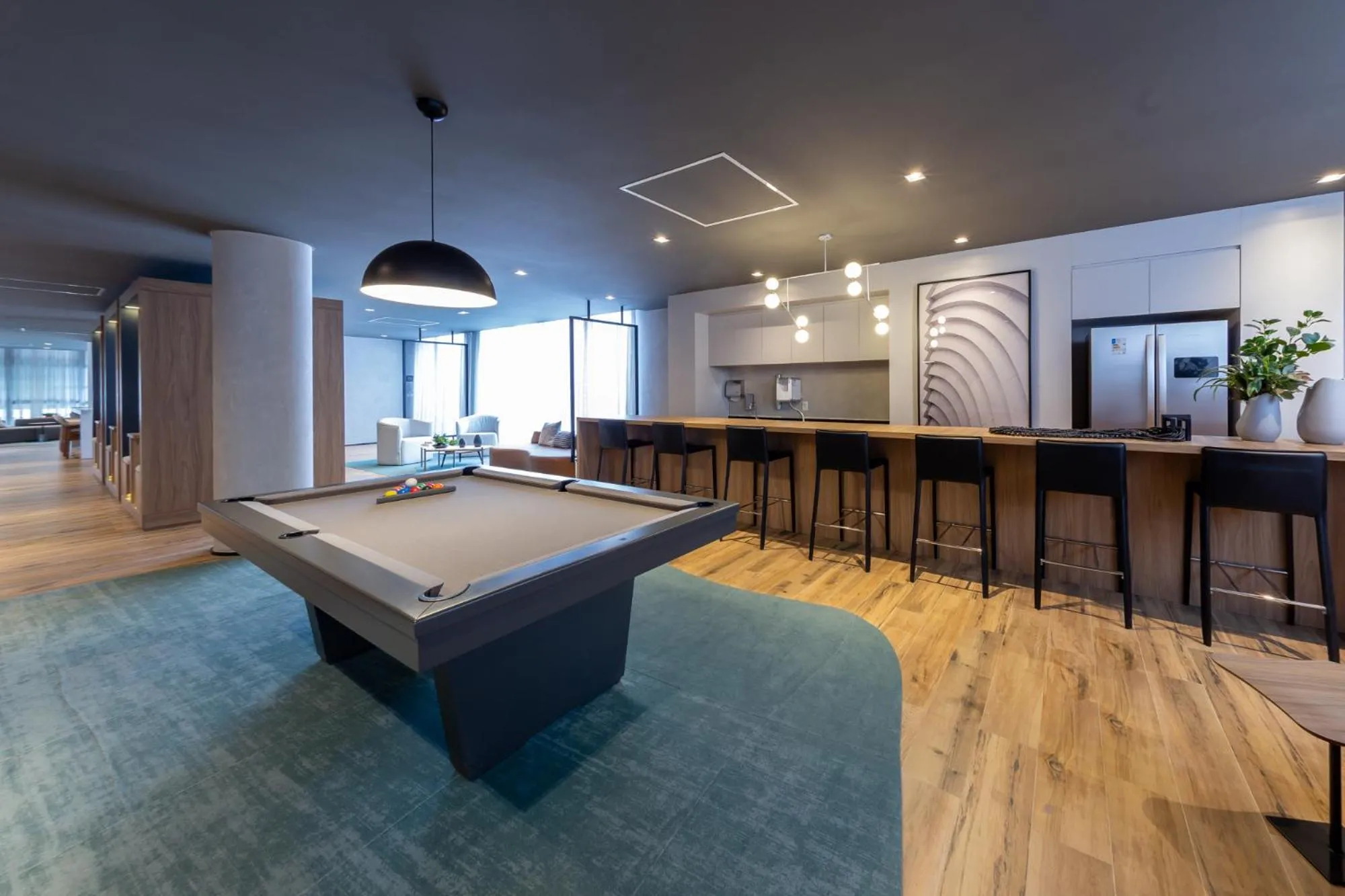 Billiard in Charlie Nik Vila Mariana