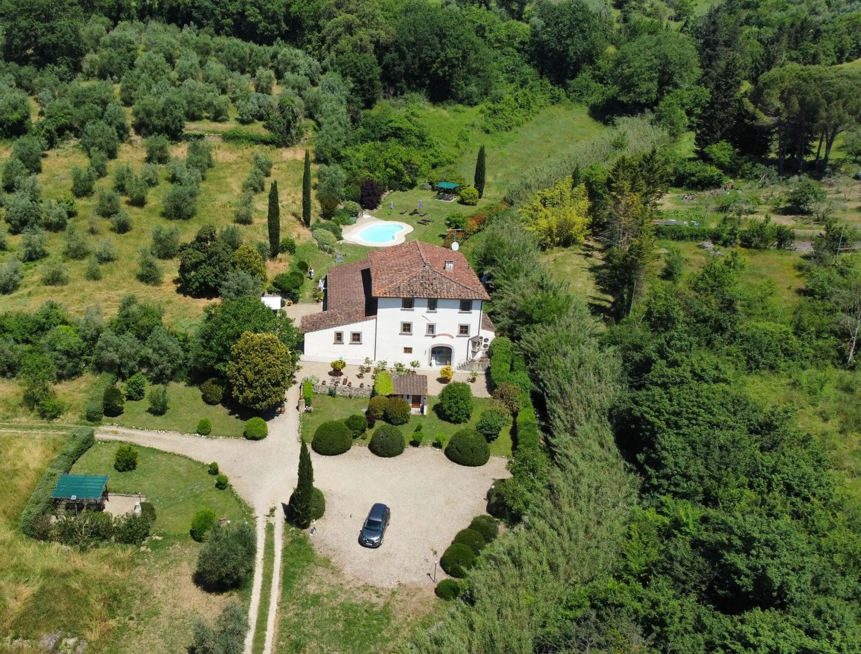 Bird's eye view in Il Frantoio delle Grazie