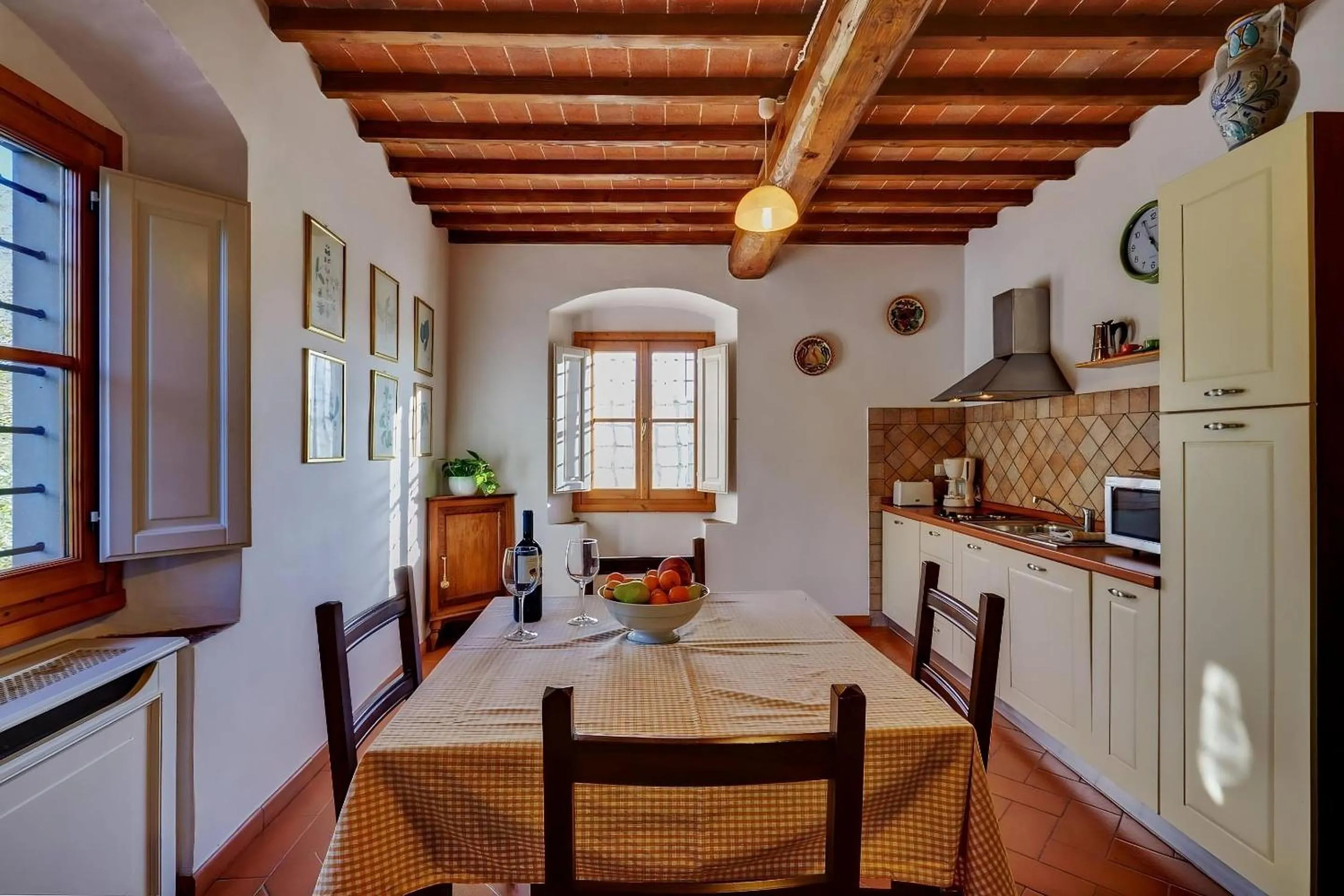 Kitchen or kitchenette in Il Frantoio delle Grazie