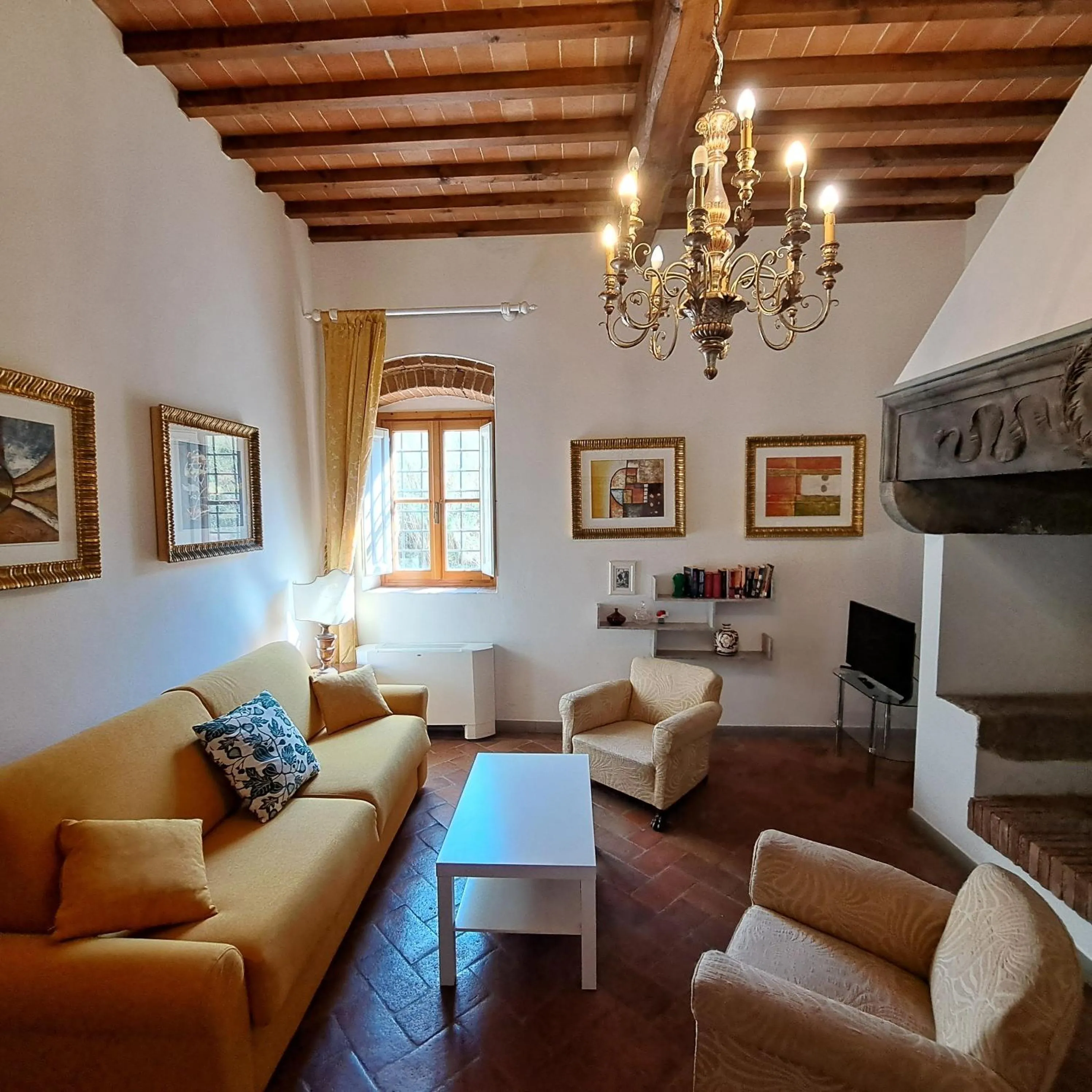 Living room in Il Frantoio delle Grazie