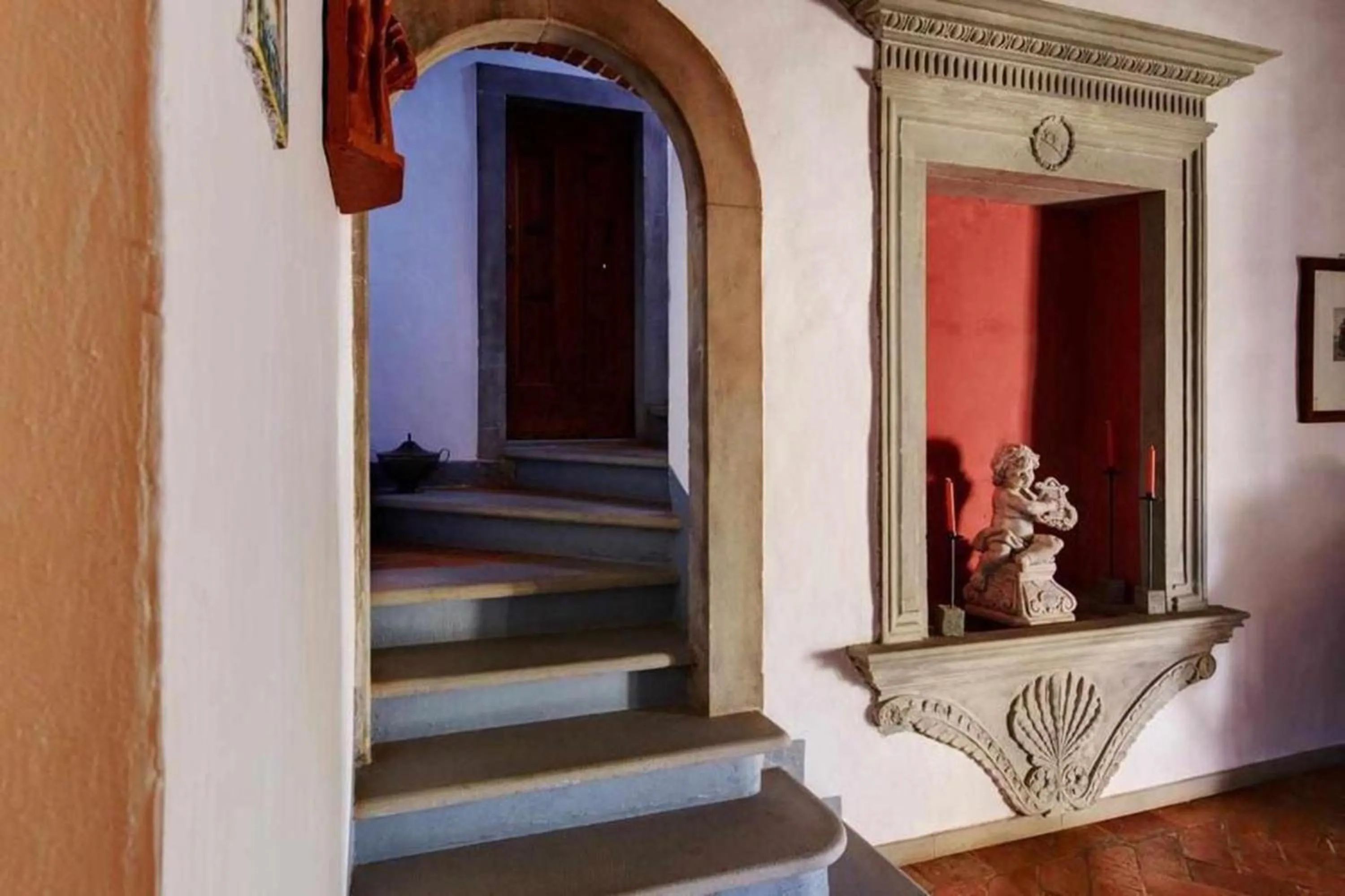 Decorative detail in Il Frantoio delle Grazie
