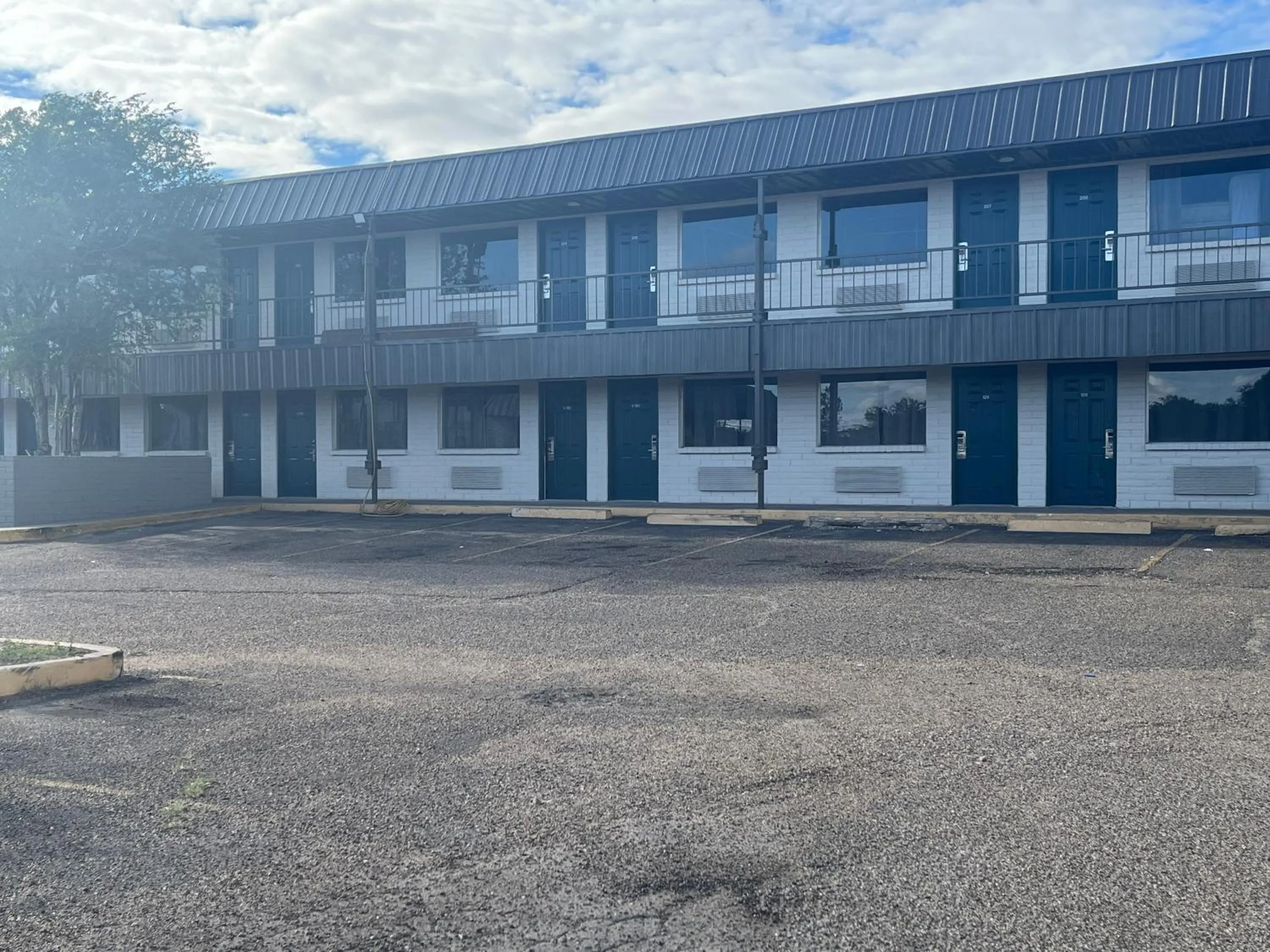 Property building in Motel 6 Borger, TX Boom Town