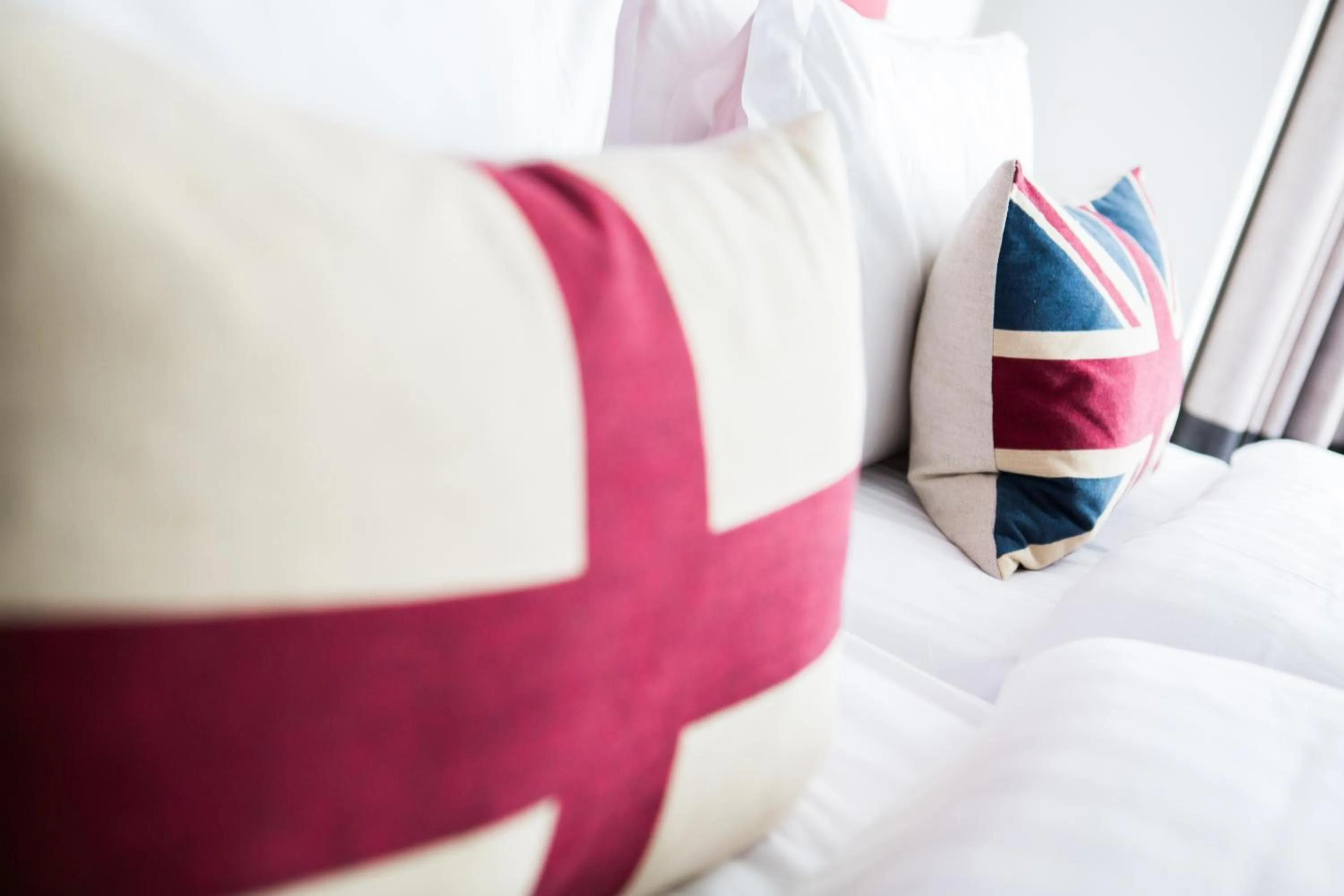 Decorative detail, Bed in Henley House Hotel