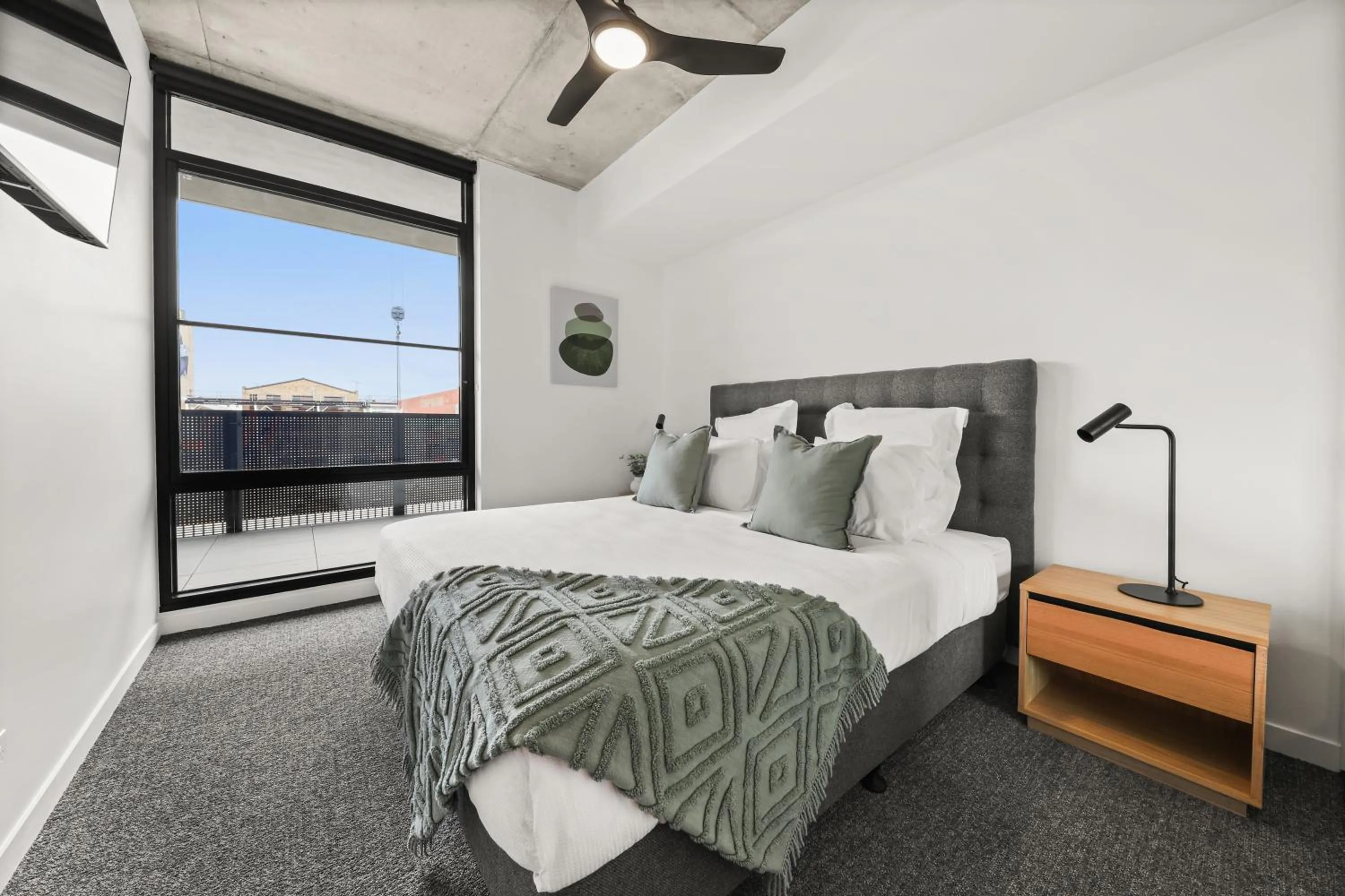 Bedroom, Bed in Rambla at Solarino House