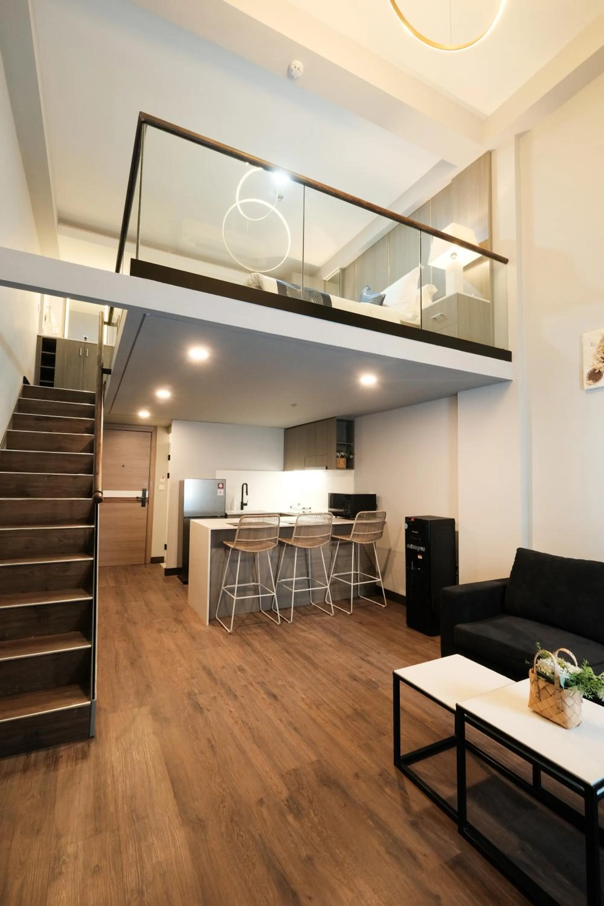 Living room in Aster Apartment Bali